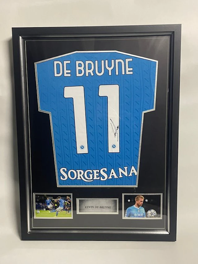 Napoli - Italian Football League - Kevin De Bruyne - 2025 - Event memorabilia