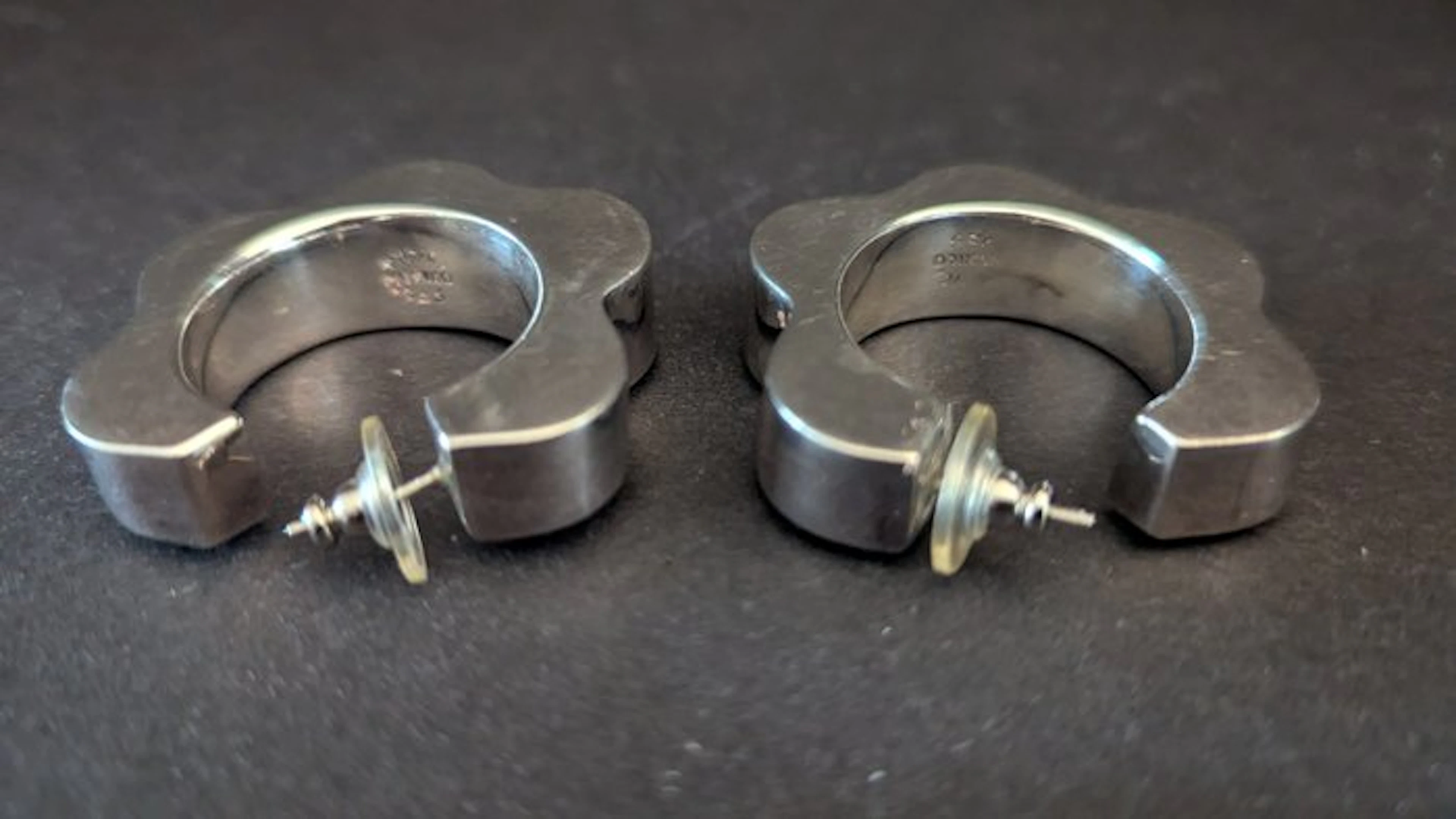 Sterling silver - Earrings - Taxco