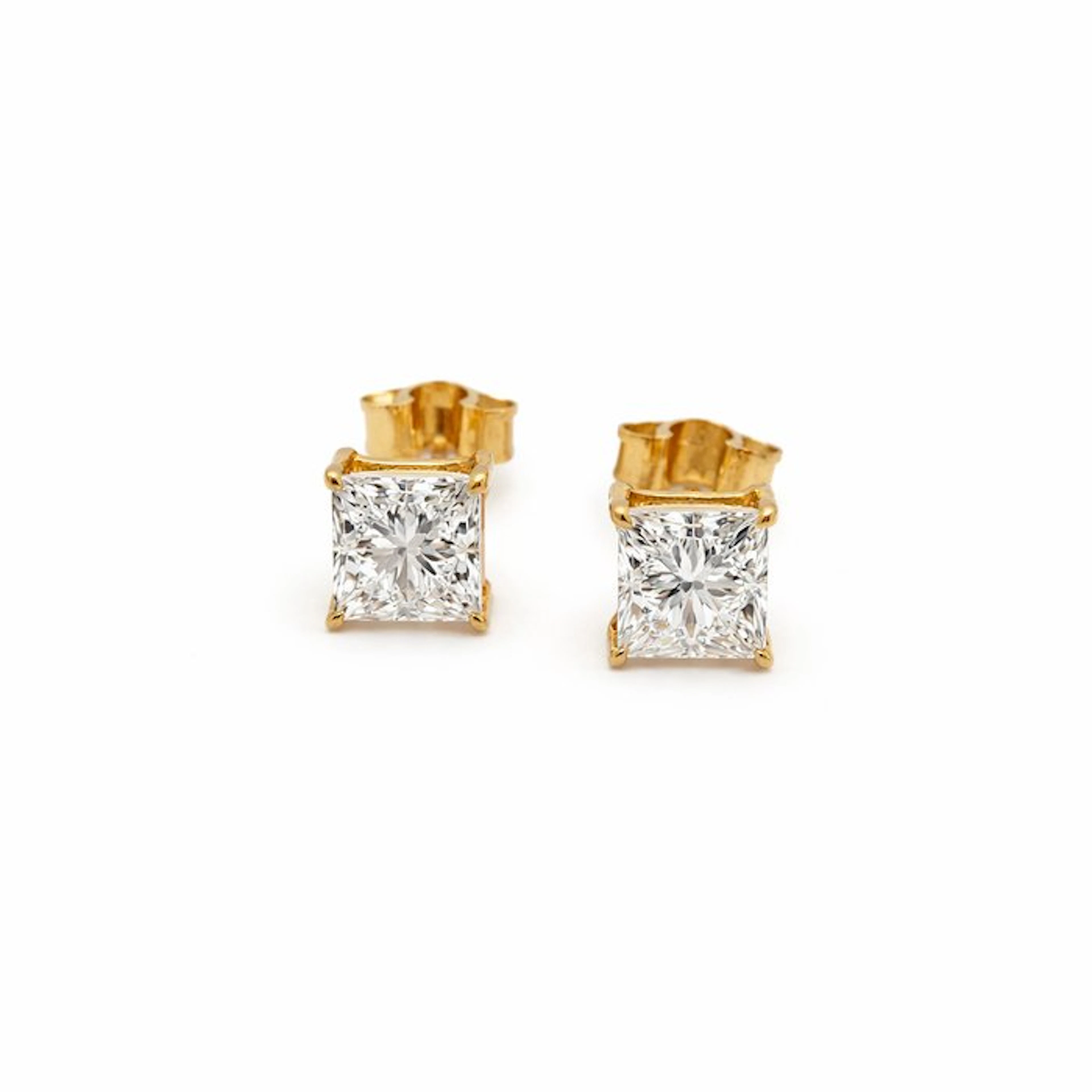 No reserve price - Earrings - 14 kt