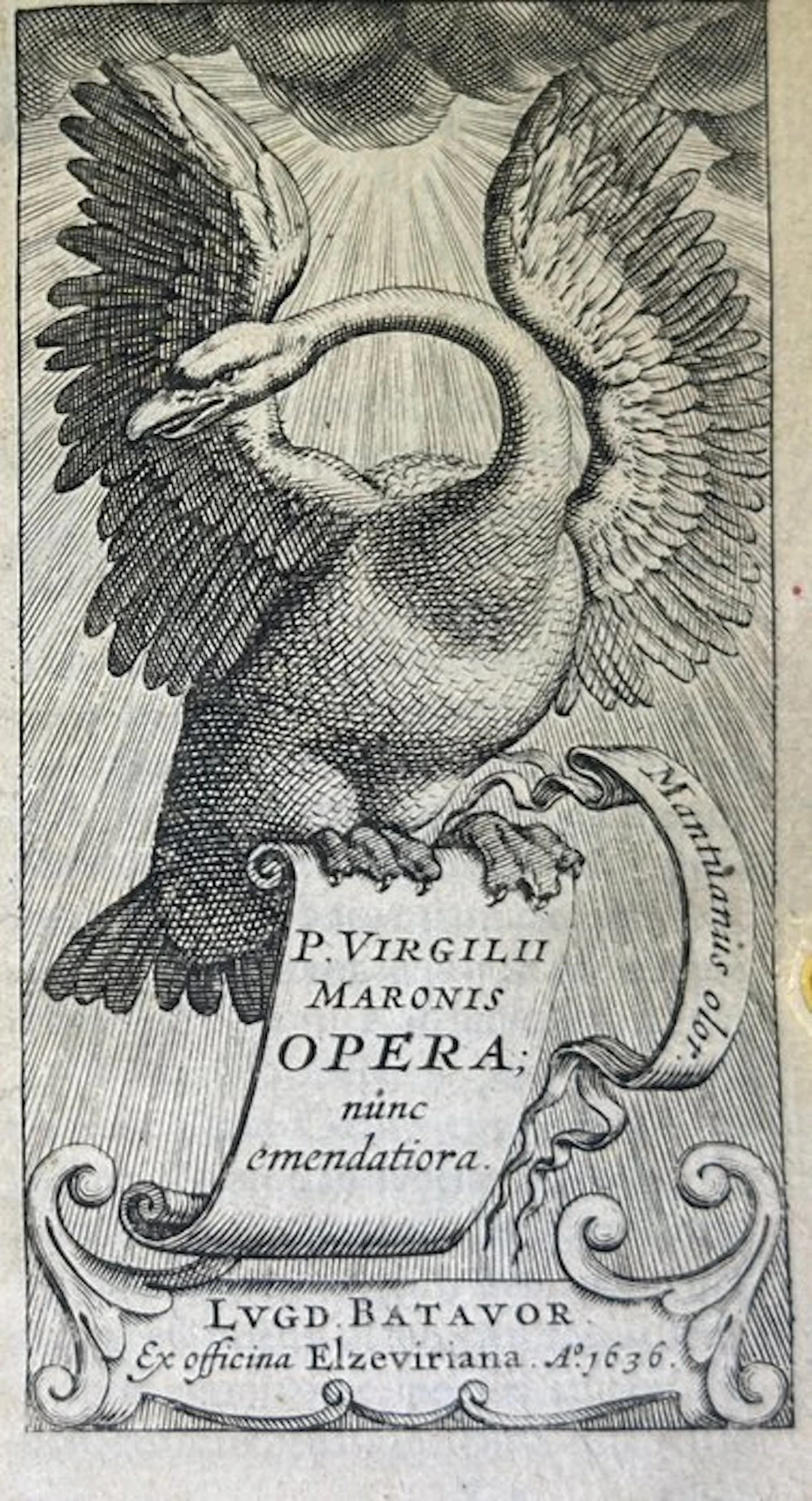 VIRGIL - NO RESERVE - Opera; nunc emendatiora - 1636