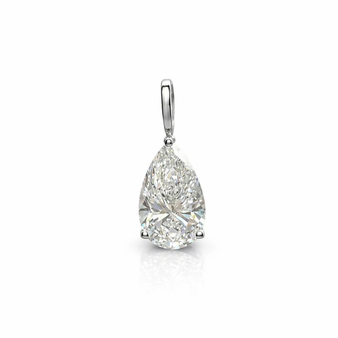 No reserve price - Pendant - 14 kt. White gold - 2.00ct. tw. Diamond