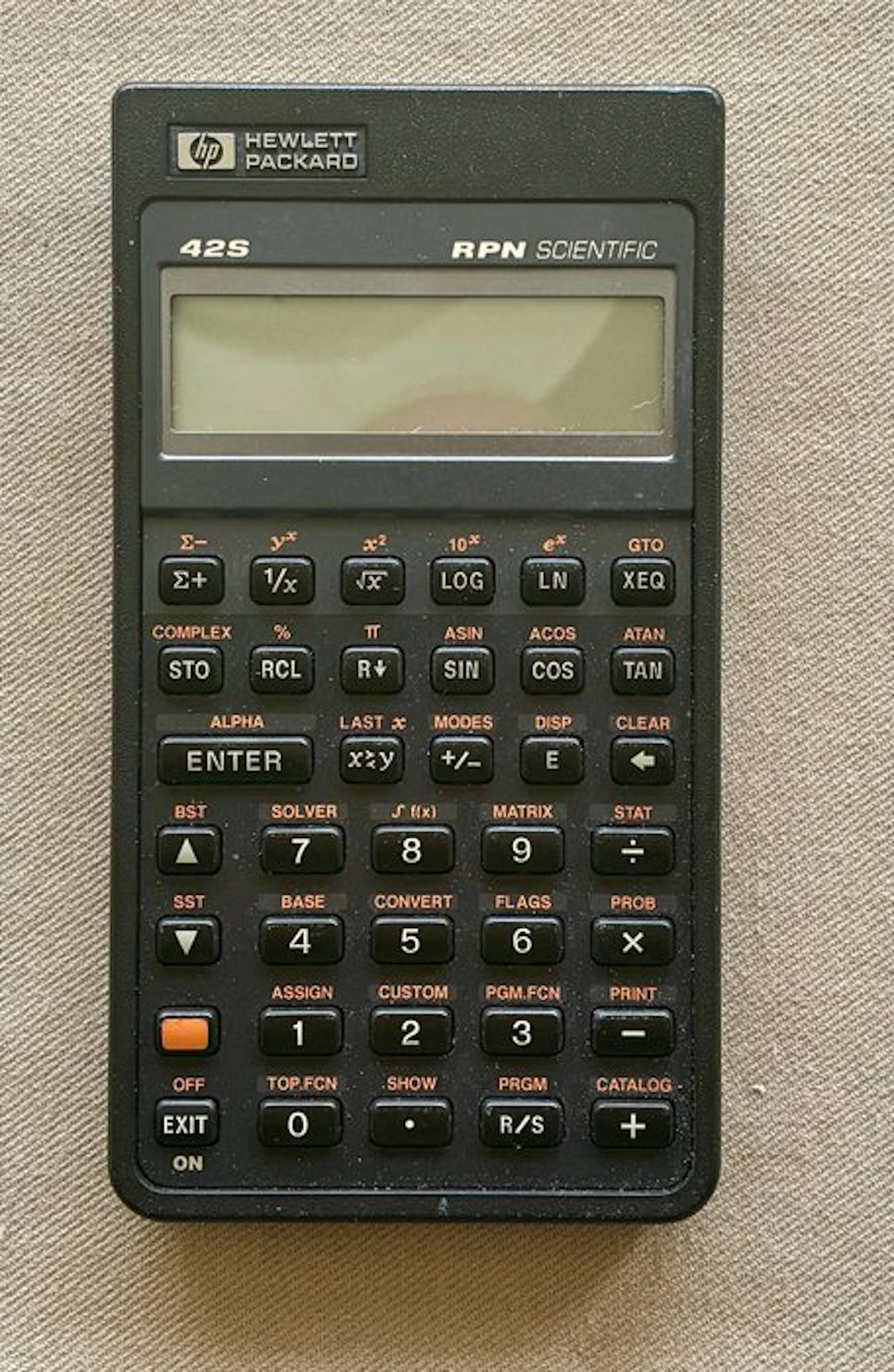 Hewlett Packard, HP 42S RPN Scientific - Calculator - 1990-2000