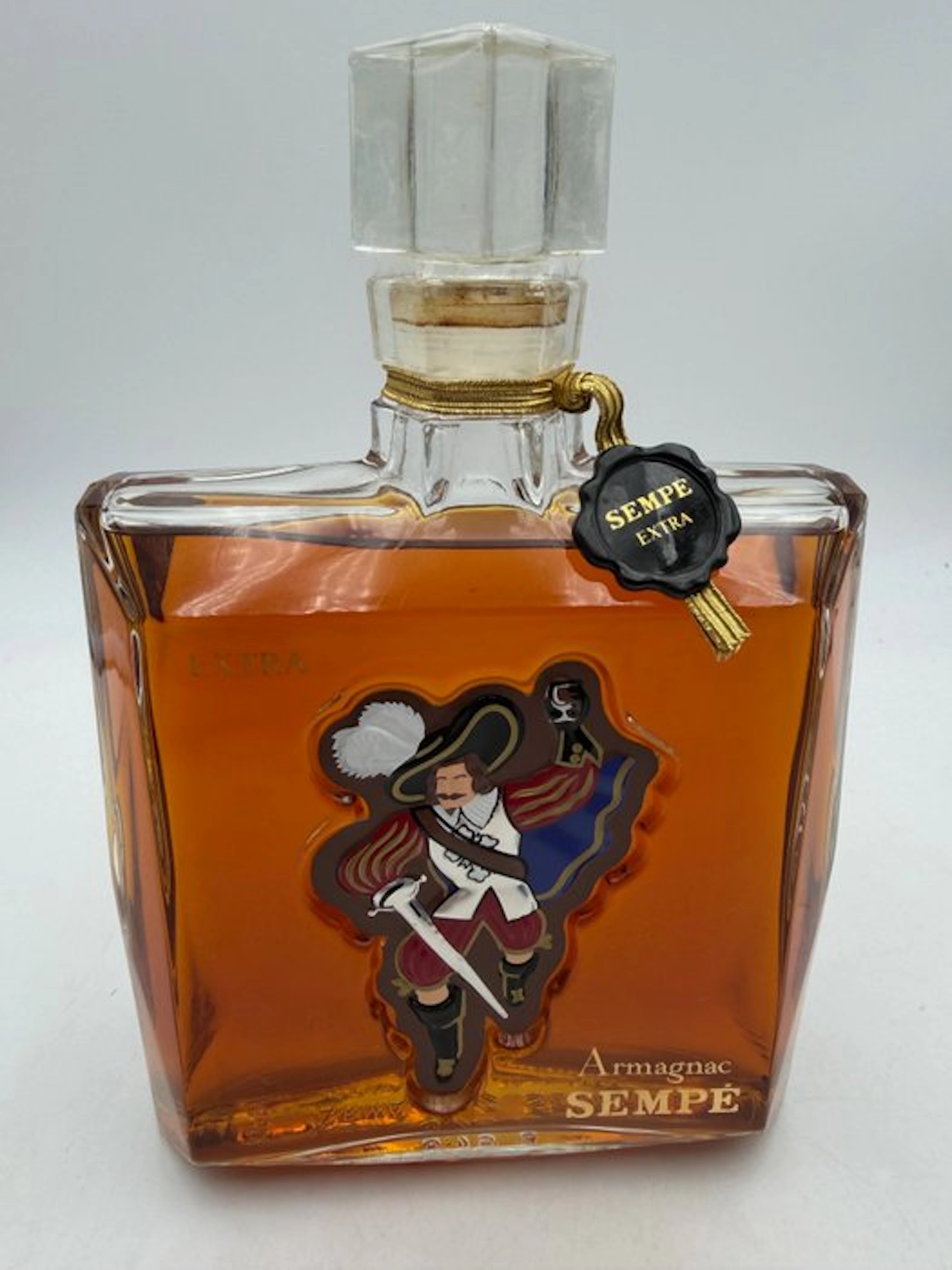 Sempé - Armagnac Extra Mousquetaire - b. 1980s - n/a (70cl)