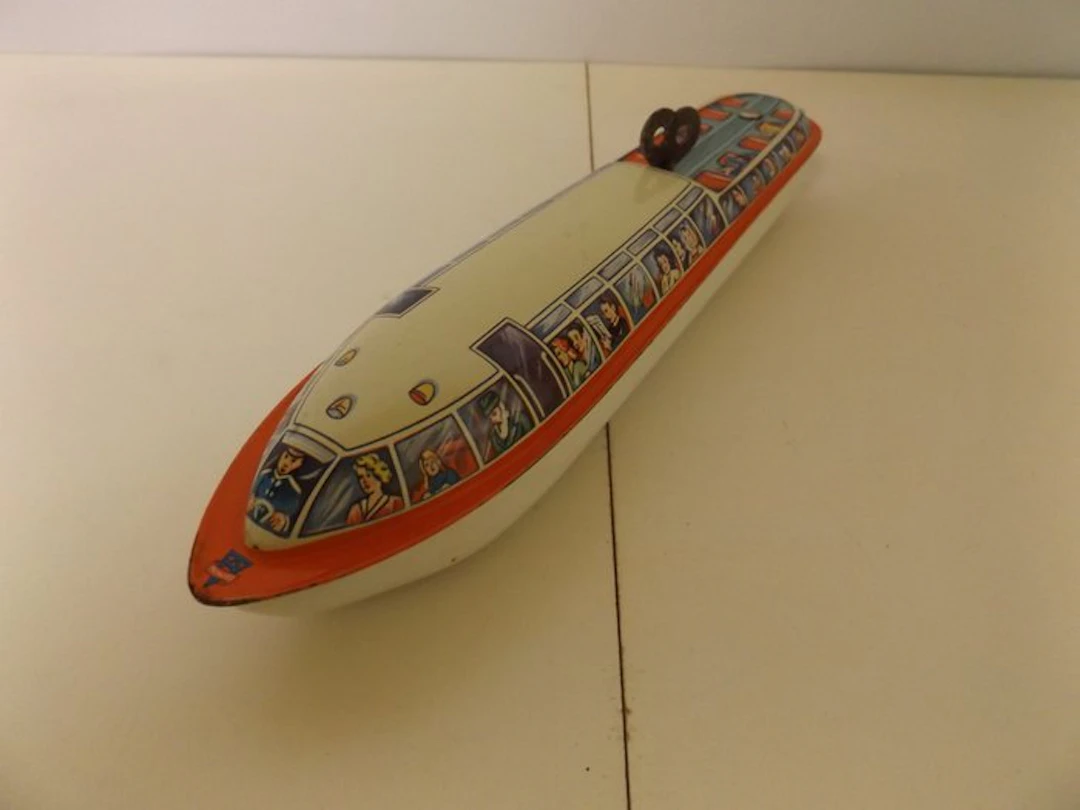 Arnold - Passagierschiff - Wind-up tin toy - 1940-1949 - Germany