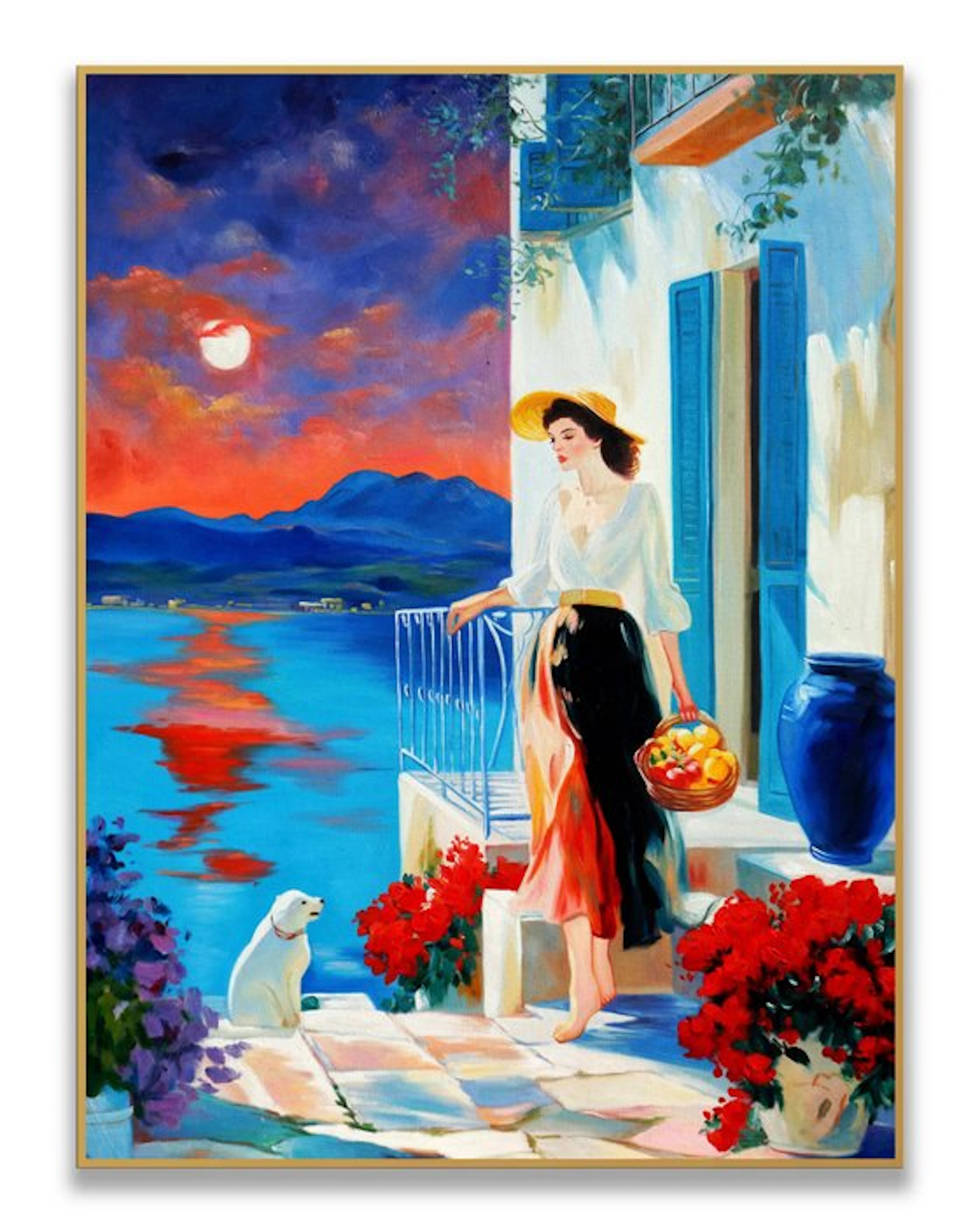 Matteo - Moonrise on the Aegean
