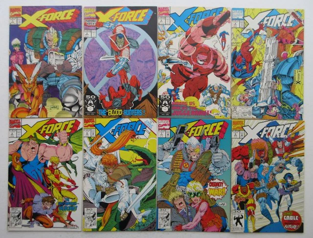 X-Force 1 t/m 10 - 10 Comic - First edition