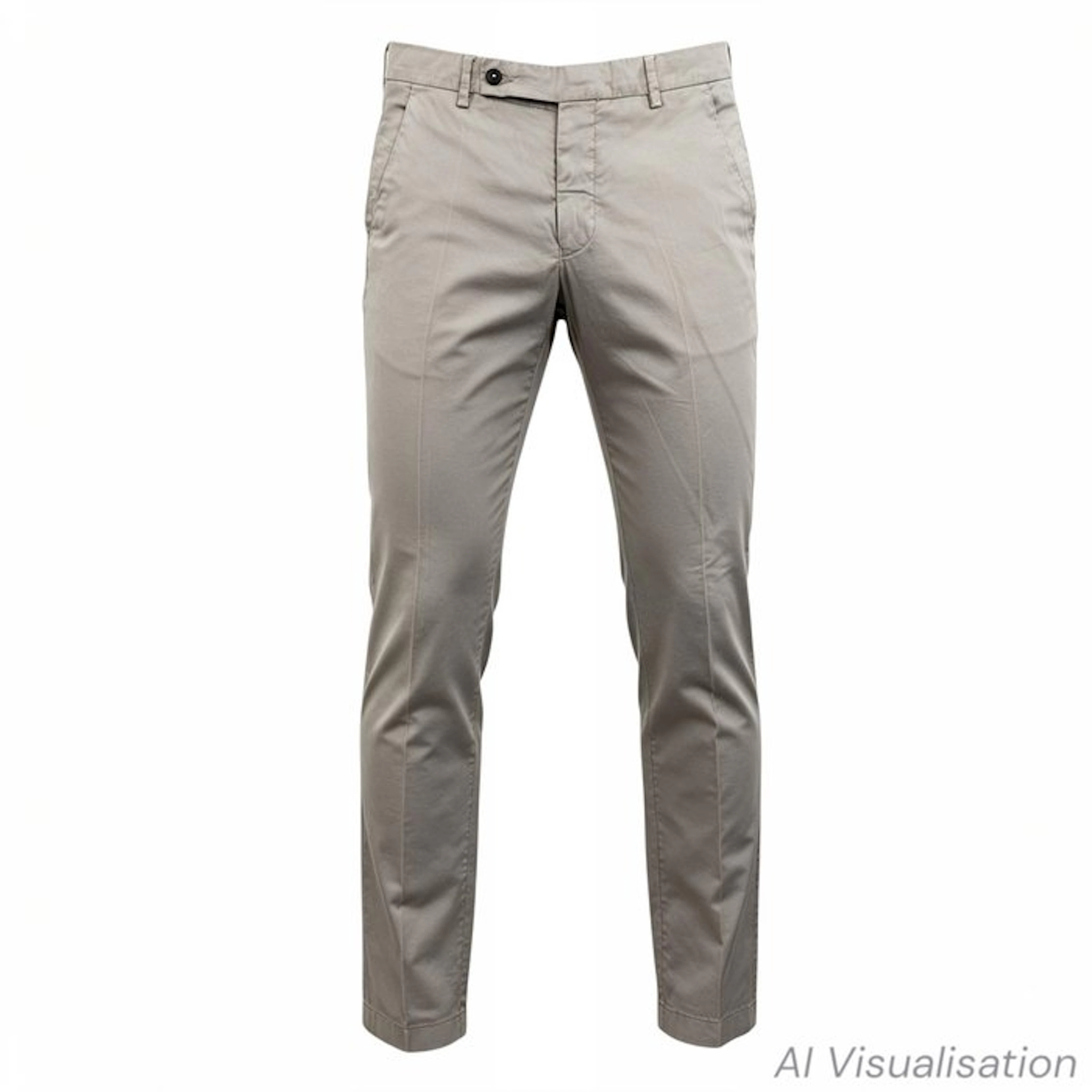 Berwich - Size 46IT - Cotton & Silk! - Trousers - New with tags