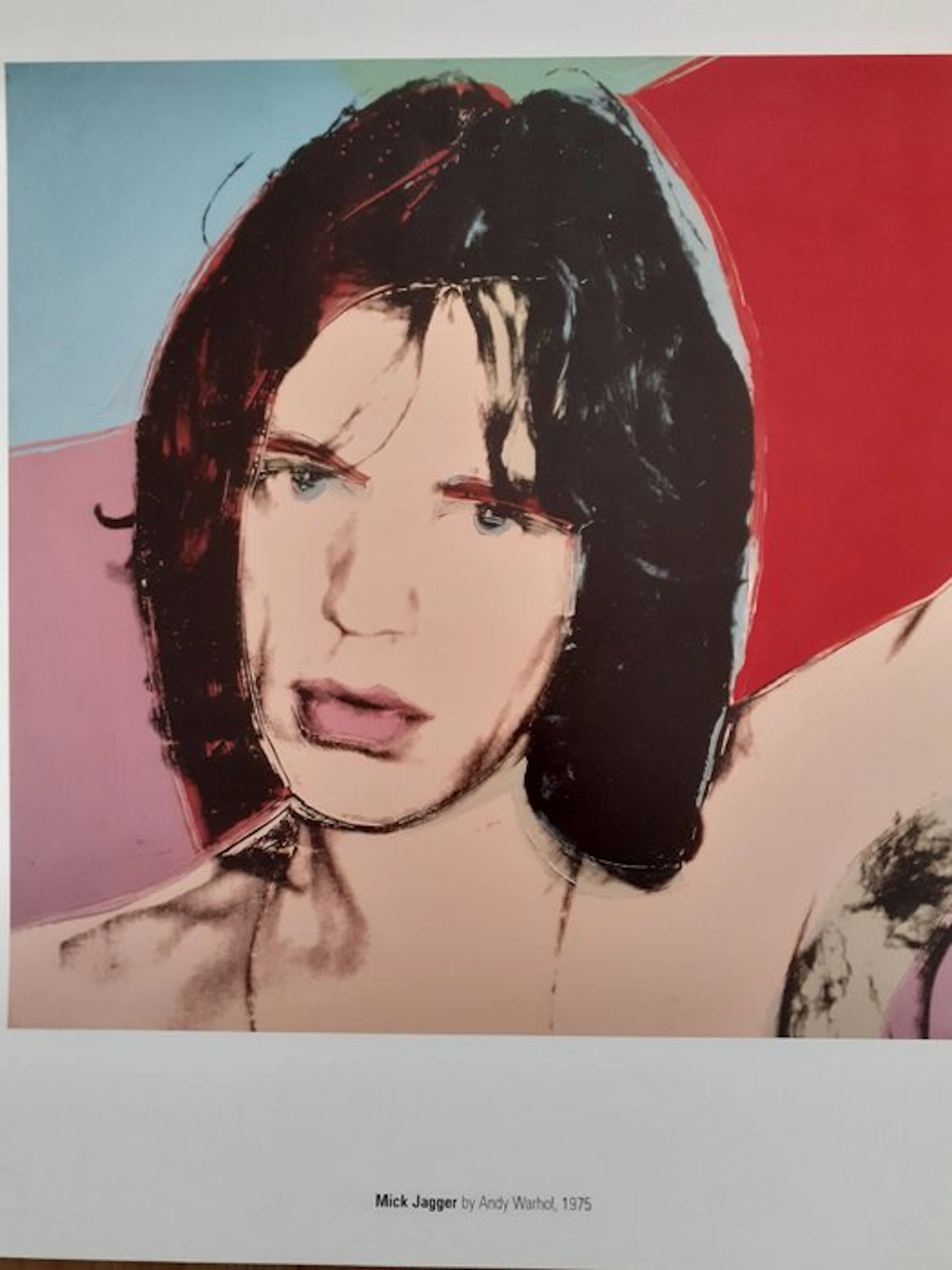 Andy Warhol - Mick Jagger - Mick Jagger & Related - Mick Jagger by Andy Warhol