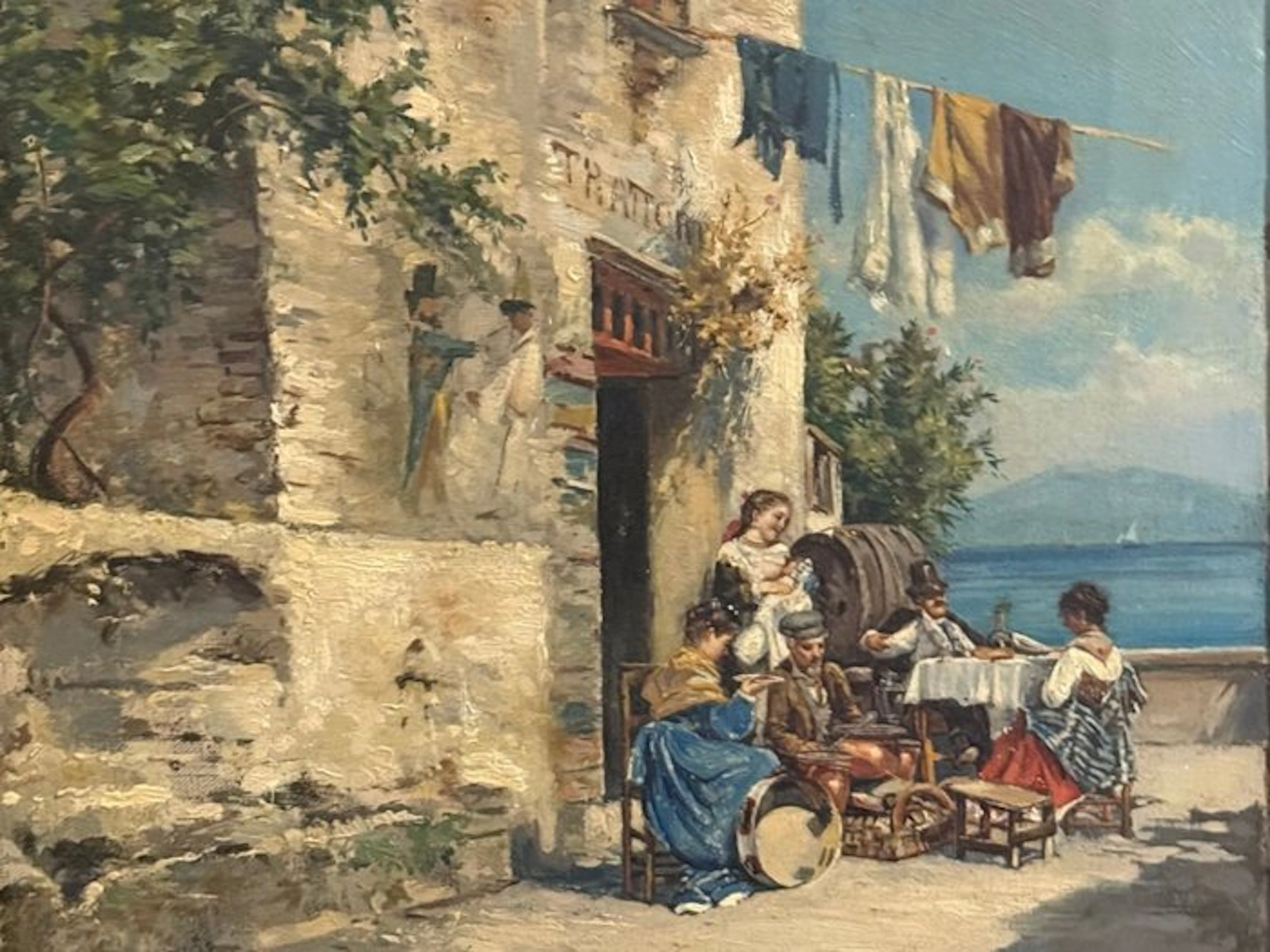 Carlo Brancaccio (1861-1920) - Banchetto a Napoli