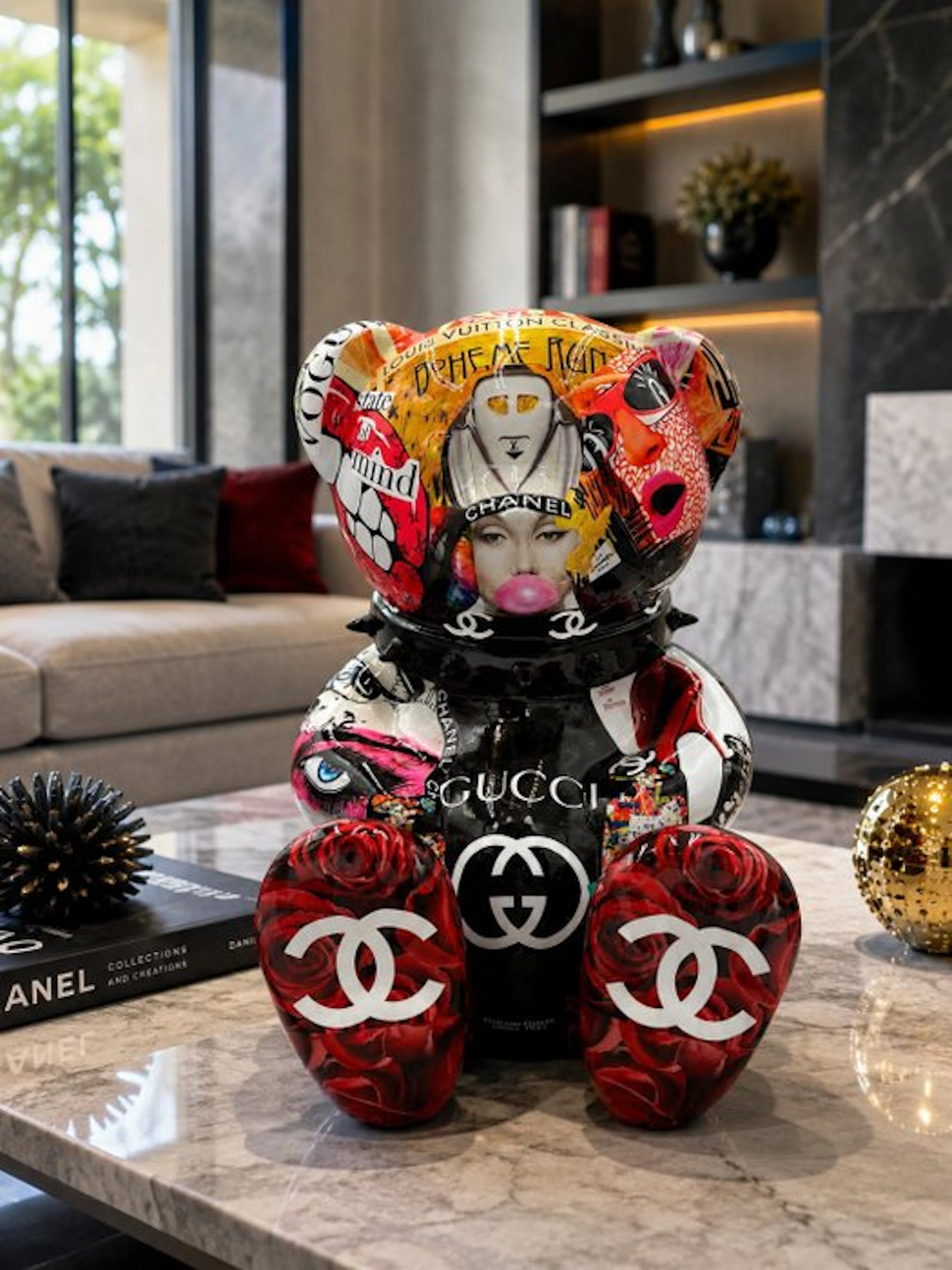 Naor - Bear Pop Art Luxe