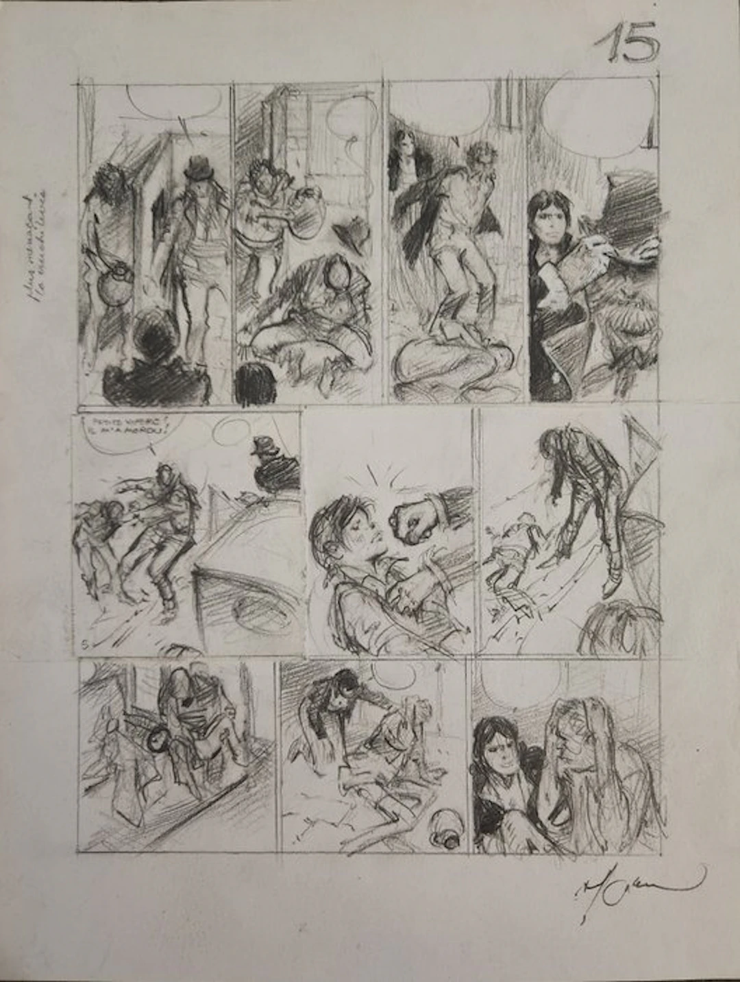 Follet, René - 1 Original preliminary page - Stevenson