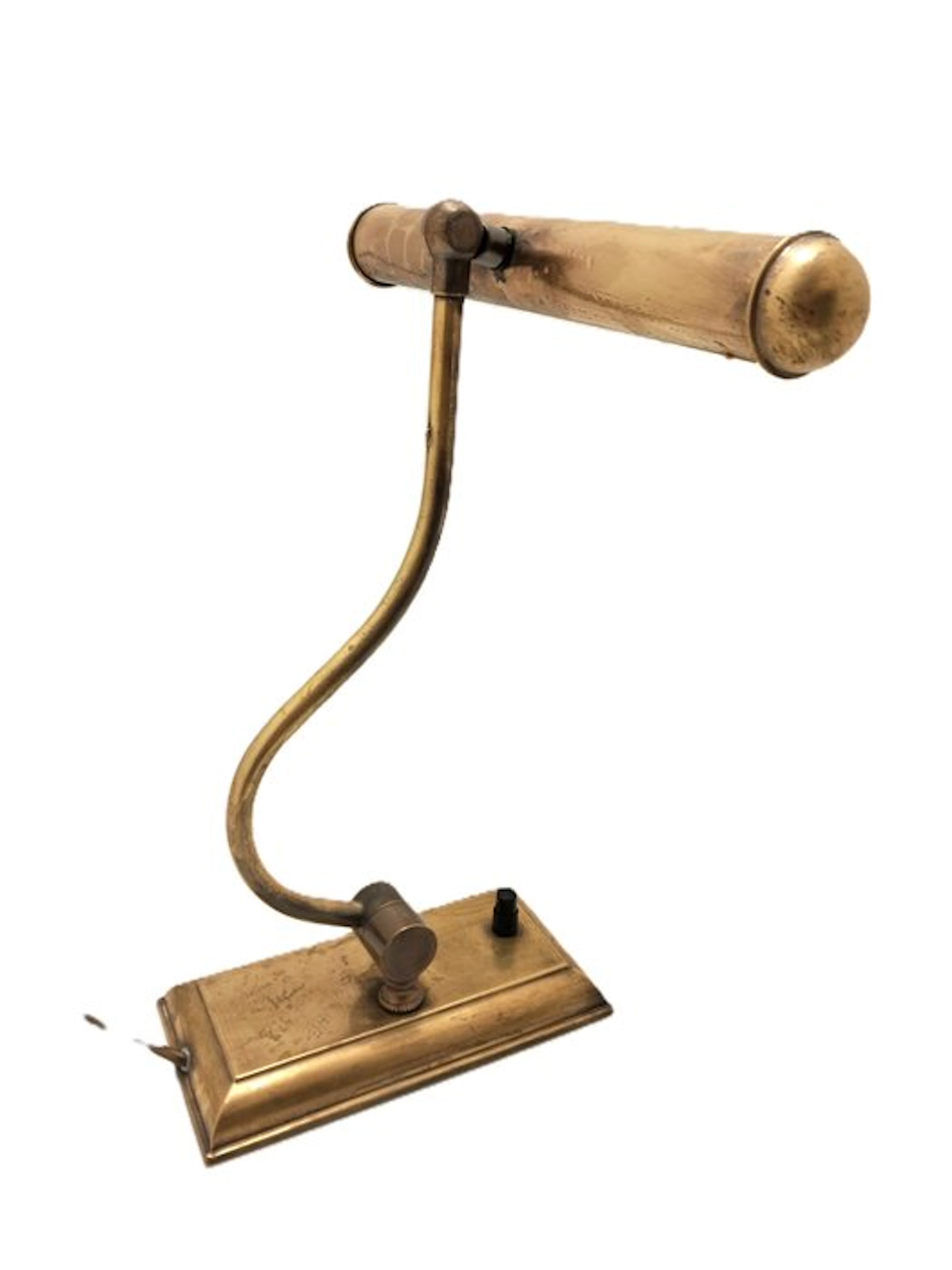 Desk lamp - Brass - piano lamp