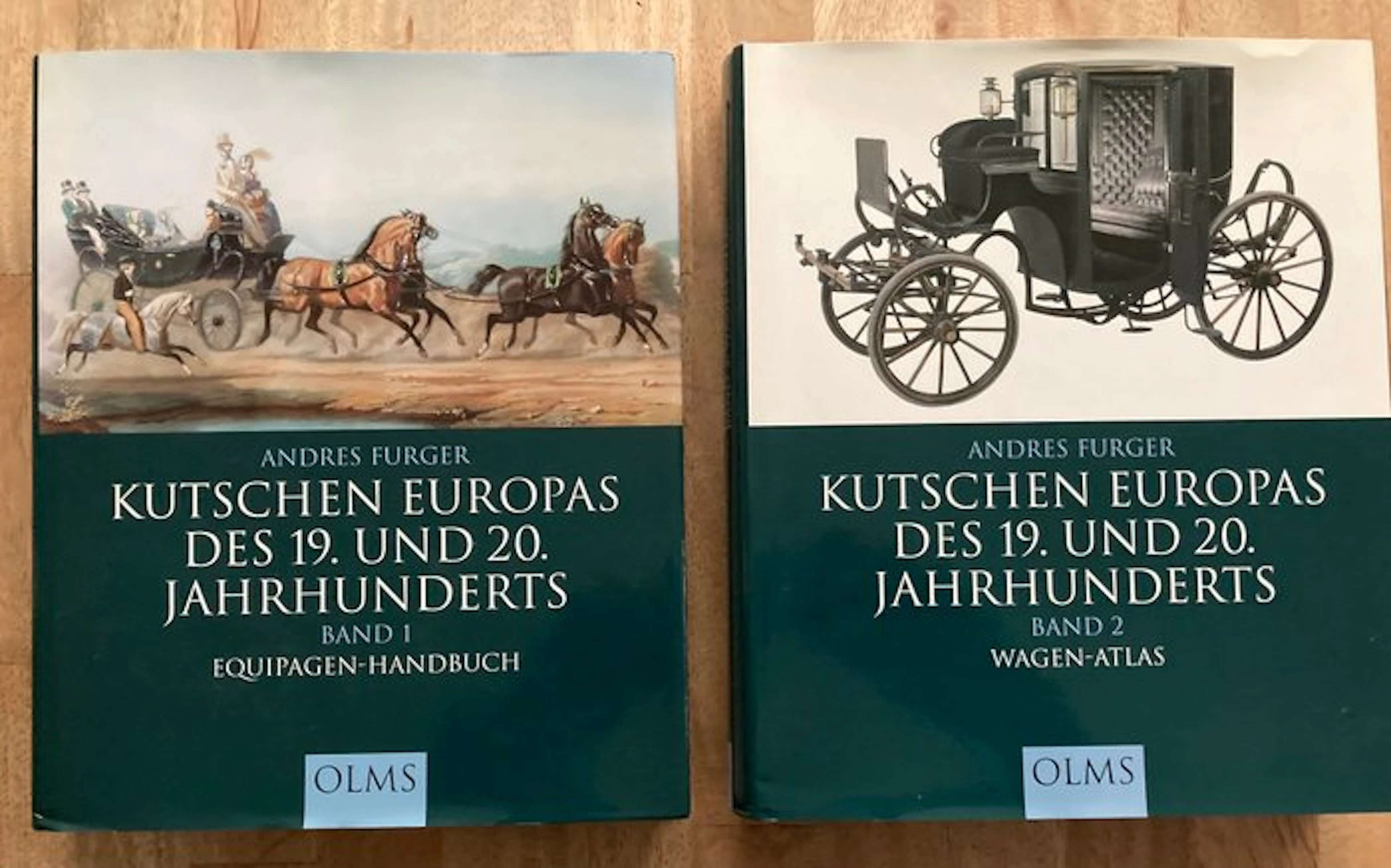 Andres Furger - Kutschen Europas des 19. und 20. Jahrhunderts - 2003-2004
