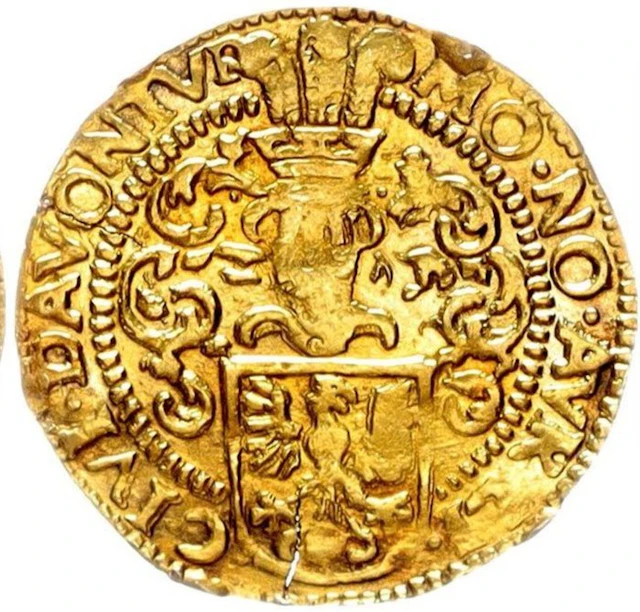 Netherlands, Deventer, city. kein Eintrag. Goldgulden o.J. (1612–1619)