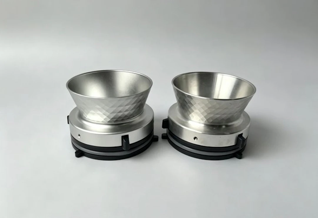 Generic - NAB aluminum -hub adapter silver- Audio component