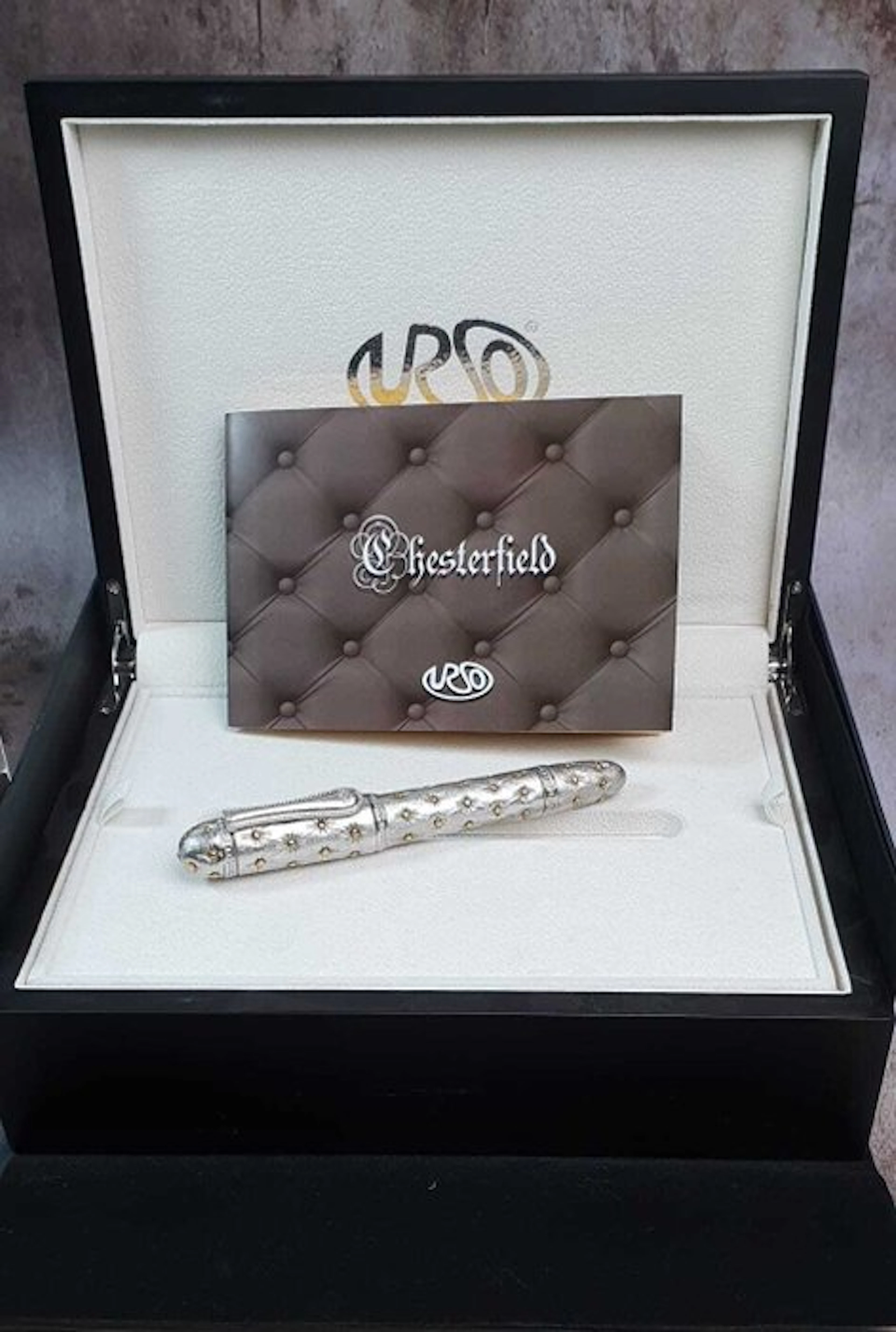 Urso - Roller Chesterfield in argento 925 in edizione limitata - Roller
