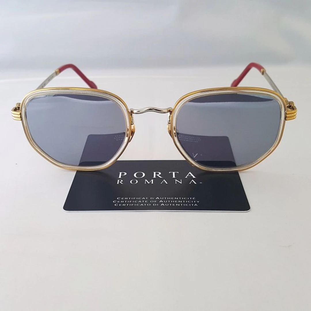 Other brand - Porta Romana - Gold - Exclusive - New - Sunglasses