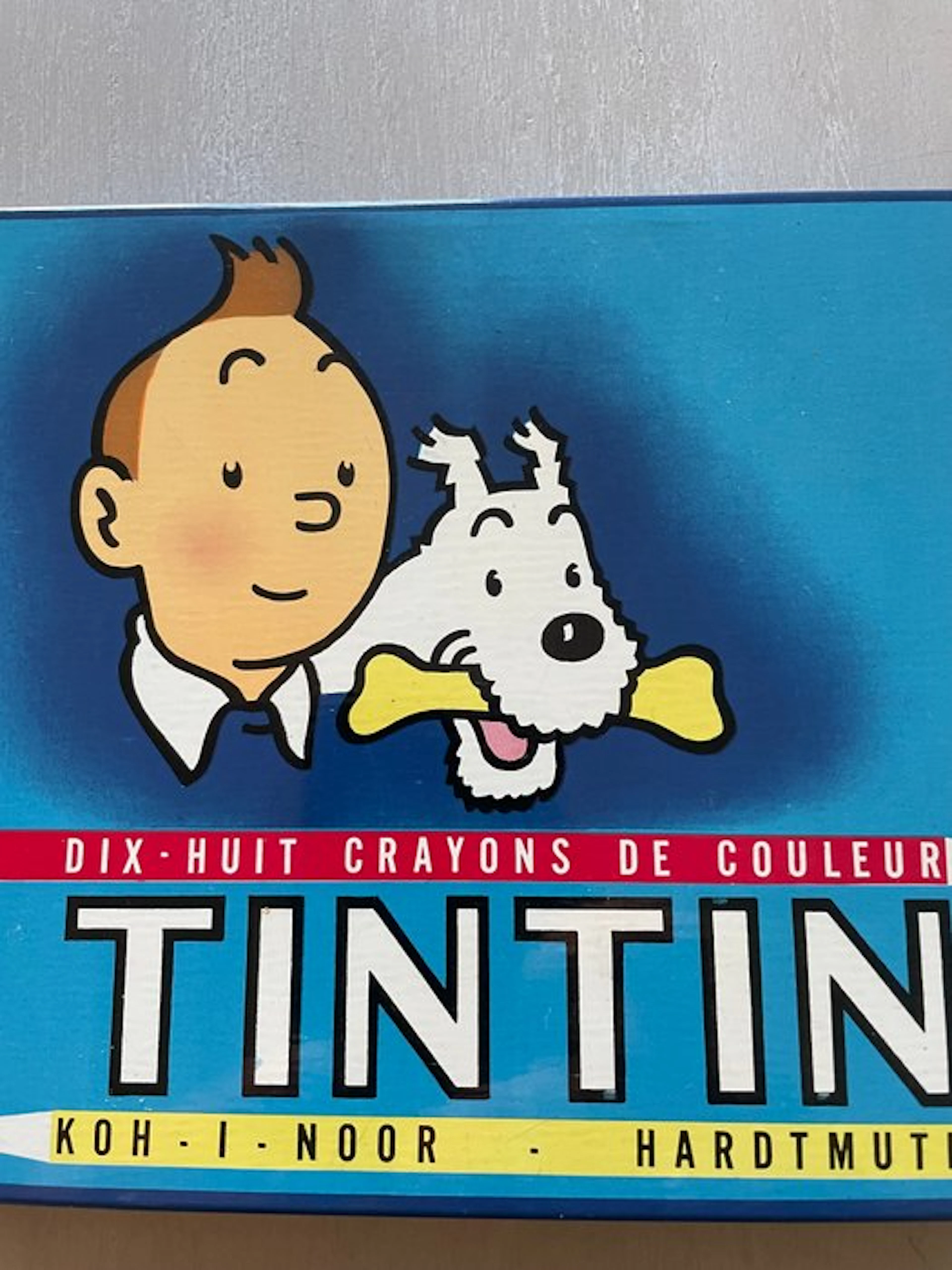 Tintin - 1 Hardmuth pencil box - 1950