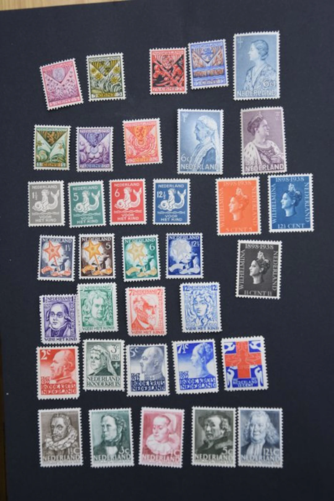 Netherlands 1925/1938 - stamps from the 1930s and 1940s - nvph