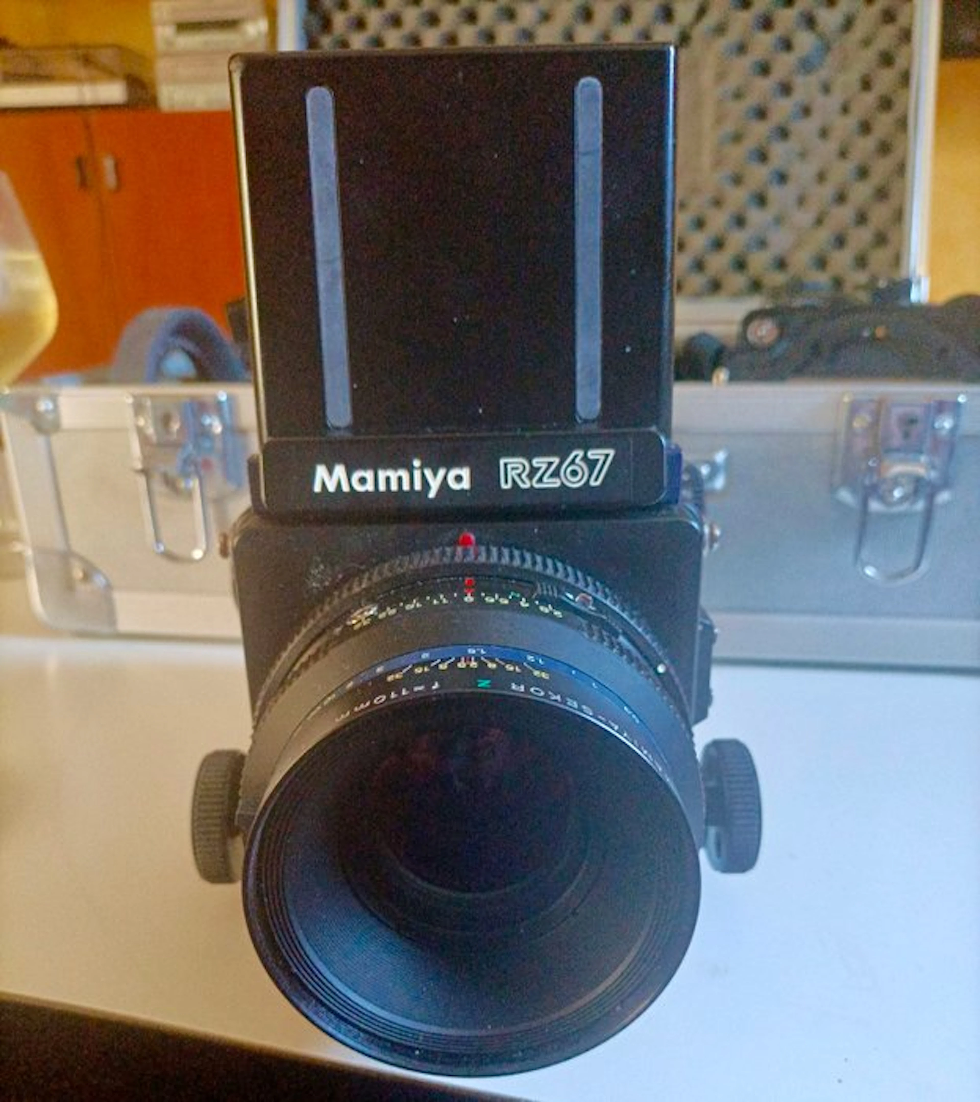 Mamiya RZ 67 Professional + Sekor 110mm + polaroid + polafilm Analogue camera