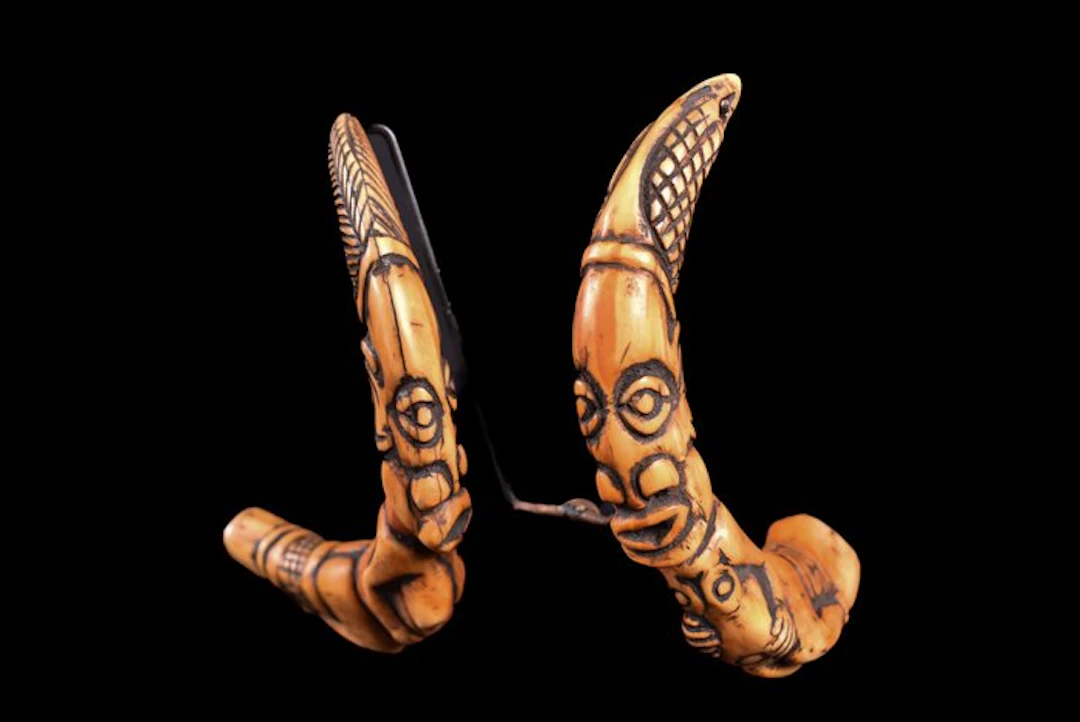 Ancestor figures - Bamun - Cameroon (No reserve price)