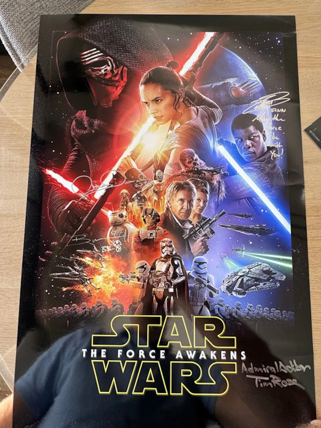 Signed by Anthony Daniels