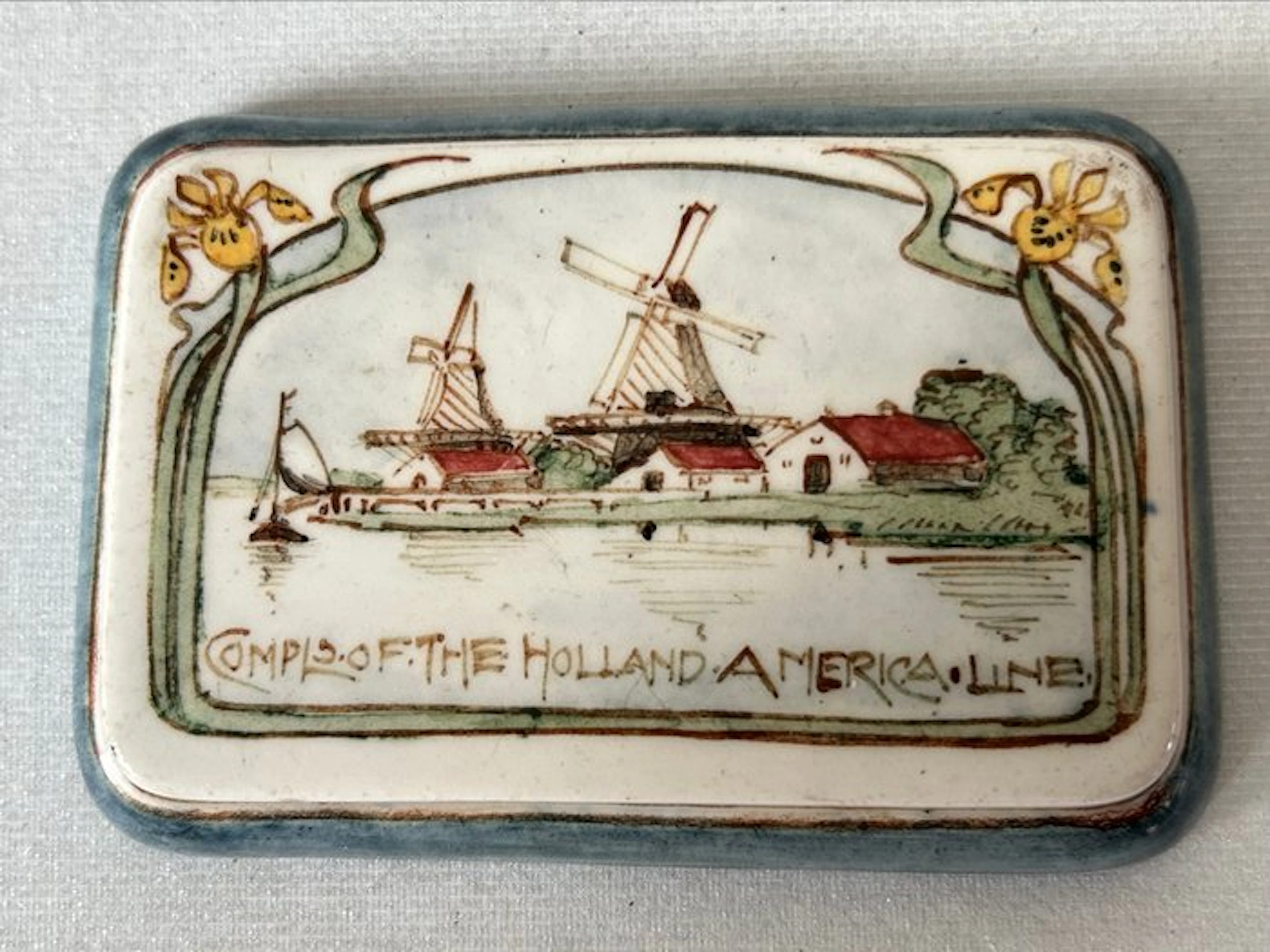 Holland, Fayence- en Tegelfabriek - J.W