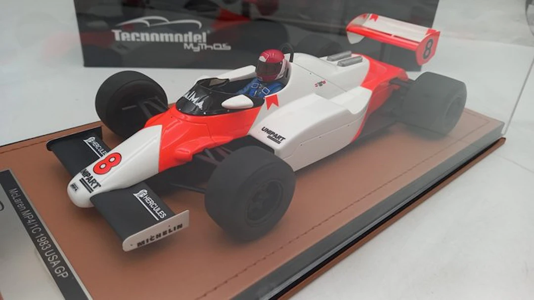 Tecnomodel 1:18 - Model car - McLaren MP4/1C Niki Lauda USA GP 1983