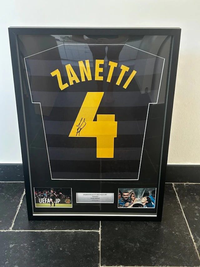 Inter Milan - European Football League - Zanetti - Football jersey