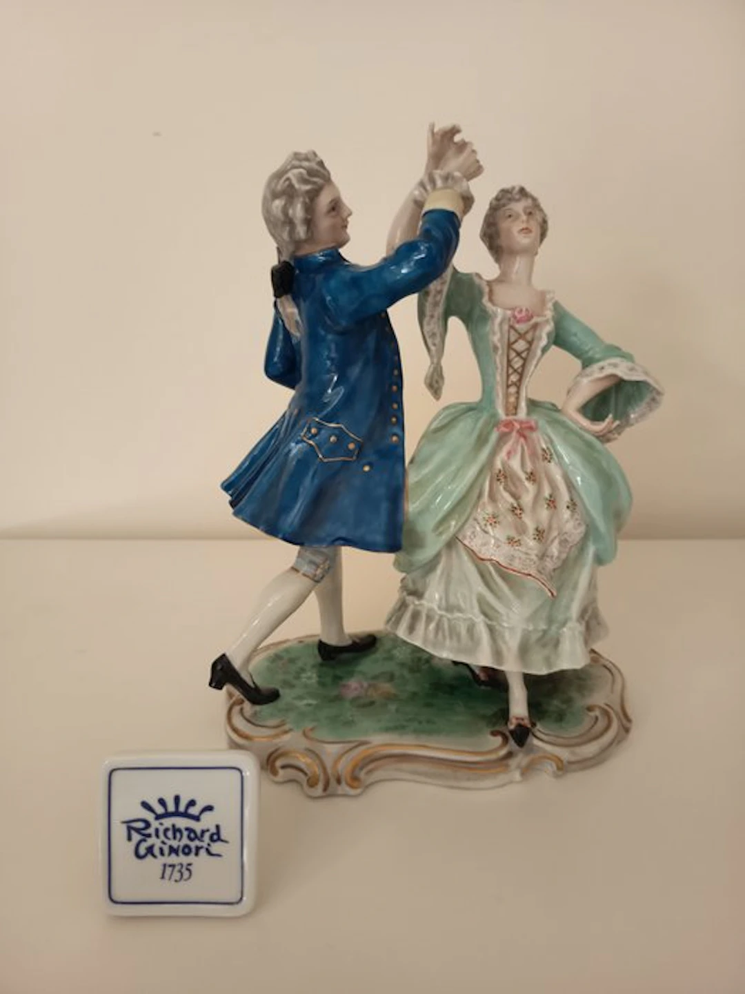 Richard Ginori - Figurine - Coppia danzante in porcellana - Porcelain