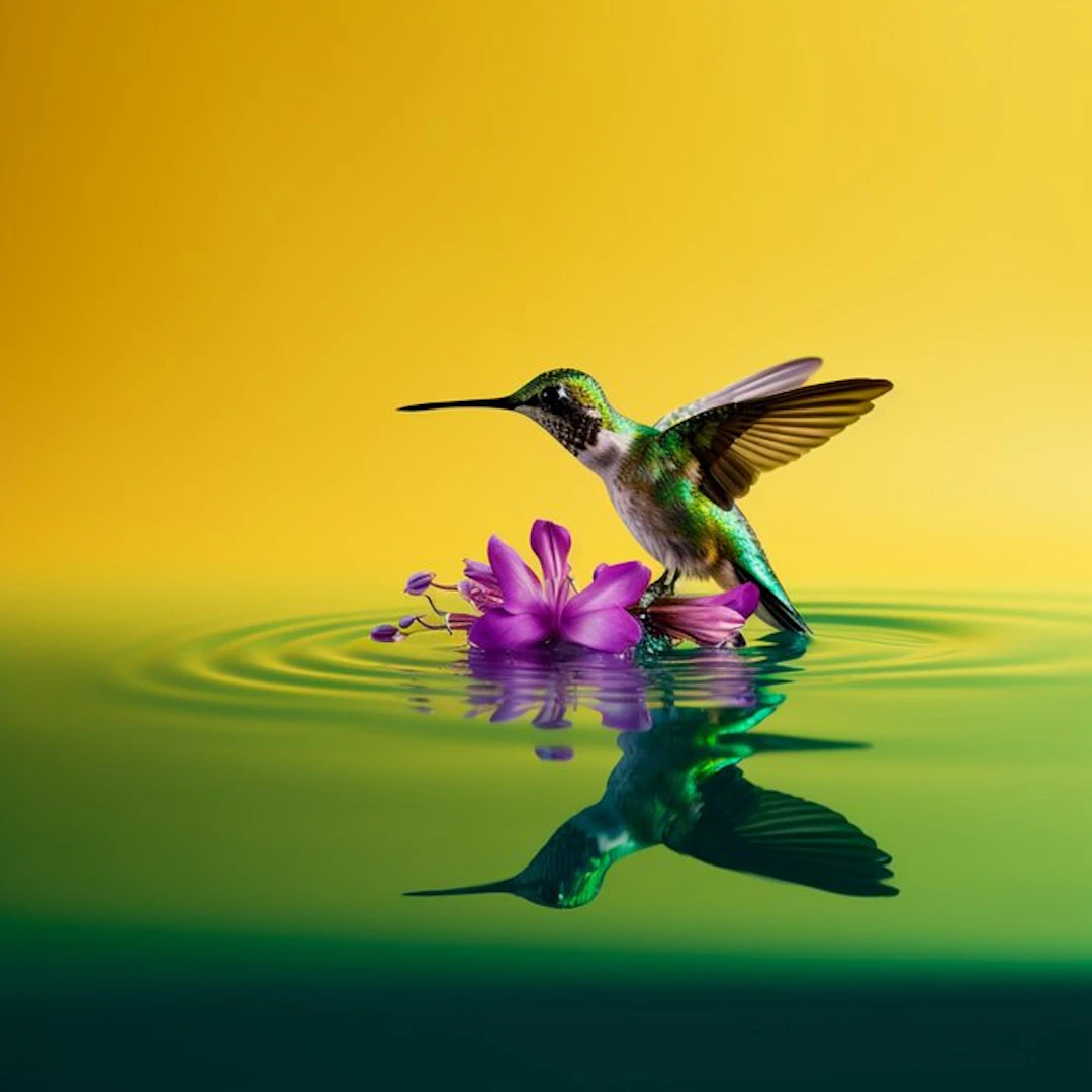 Eric Lespinasse (XX) - Colorful Colibri