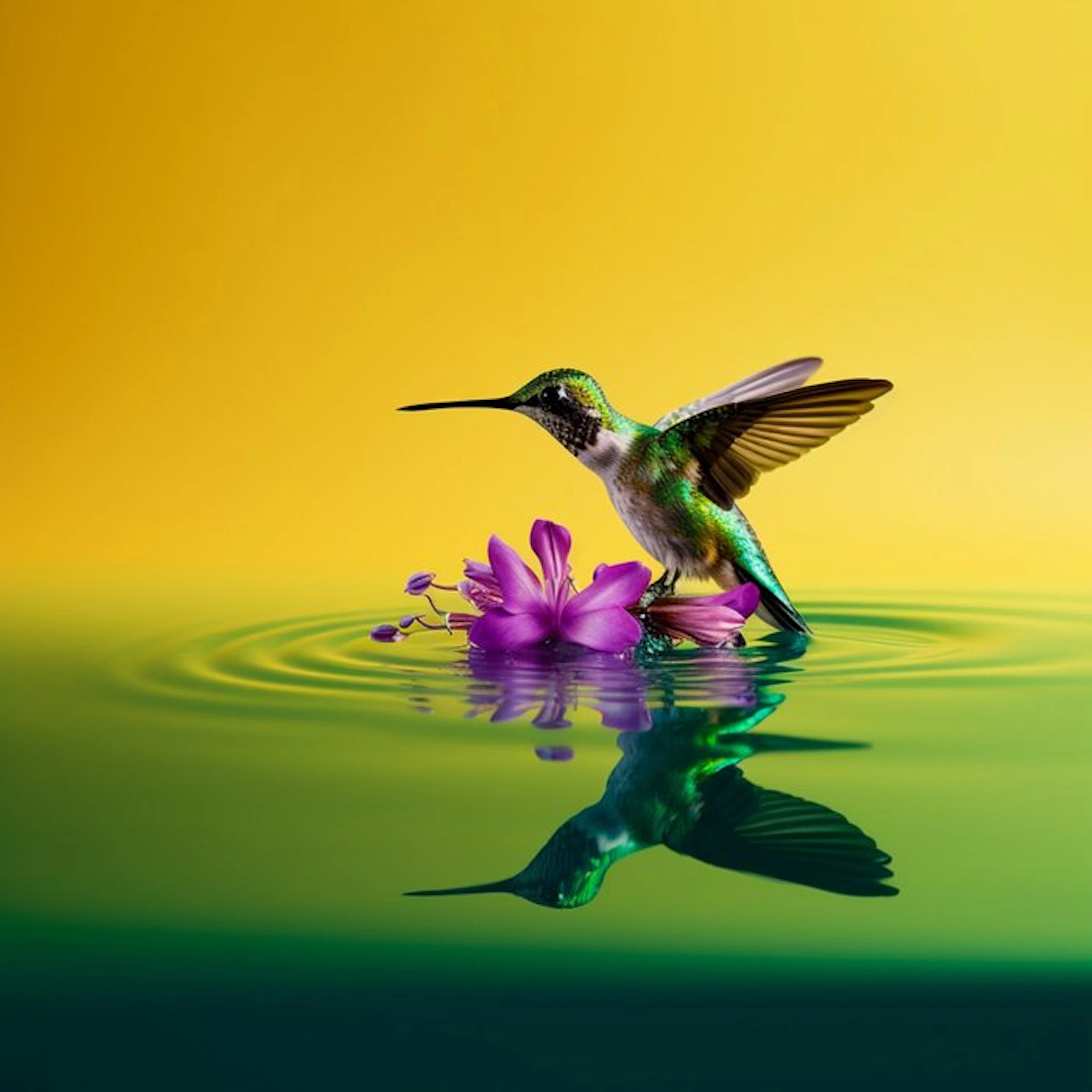 Eric Lespinasse (XX) - Colorful Colibri