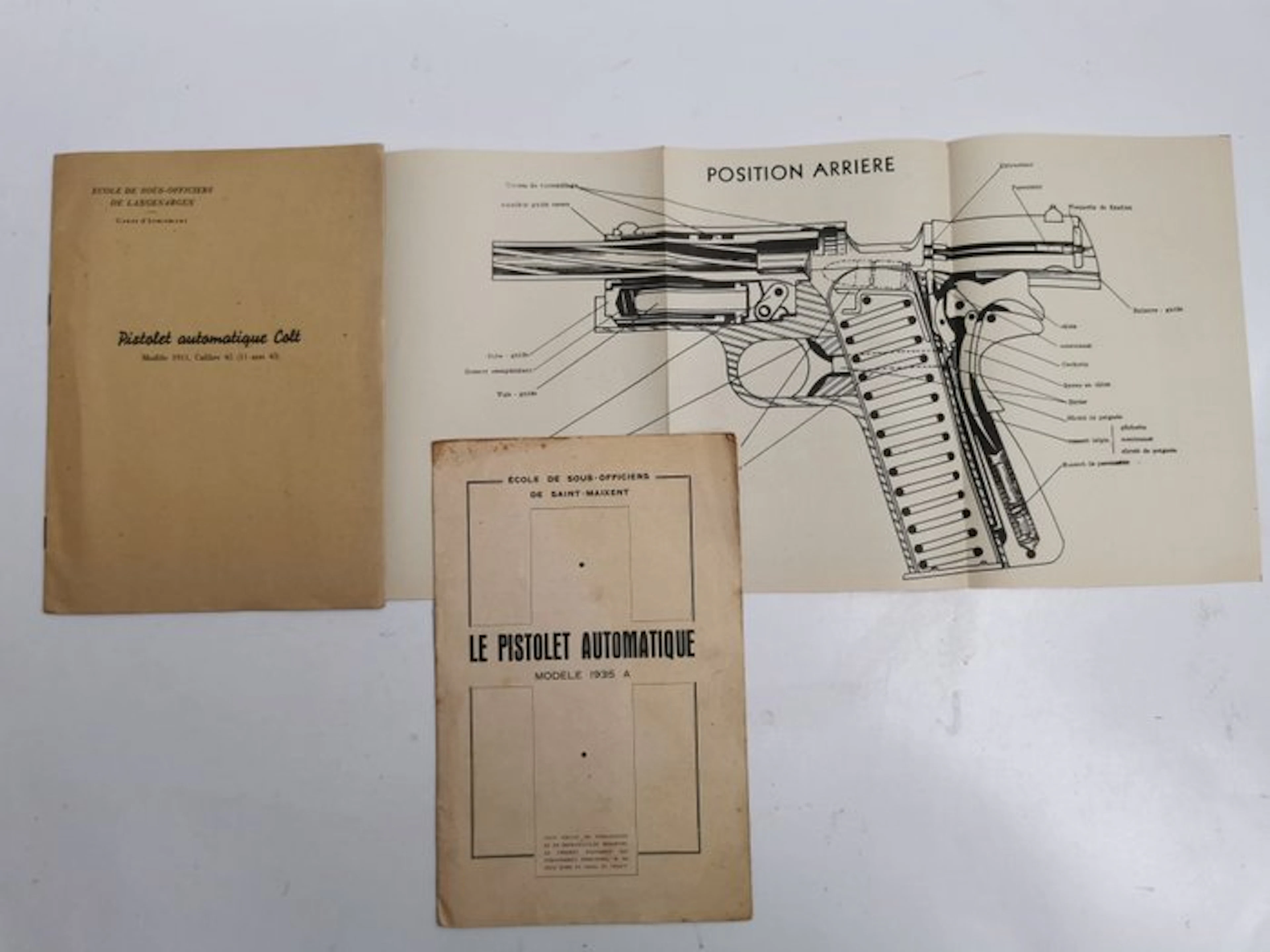 Ecole de sous-officiers de langenargen - Ww2 pistol...