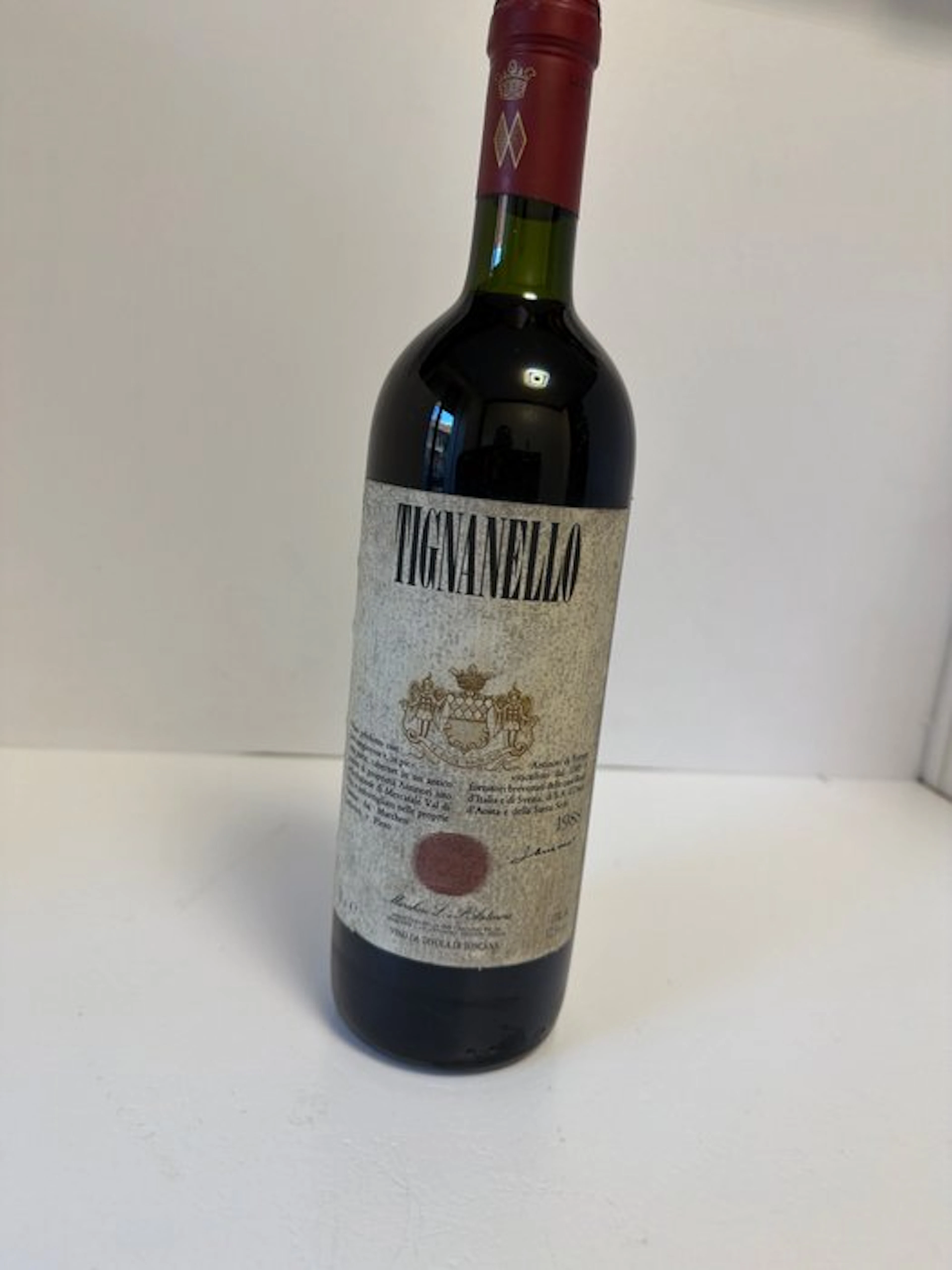 1988 Marchesi Antinori Tignanello - Tuscany IGT - 1 Bottle (0.75L)