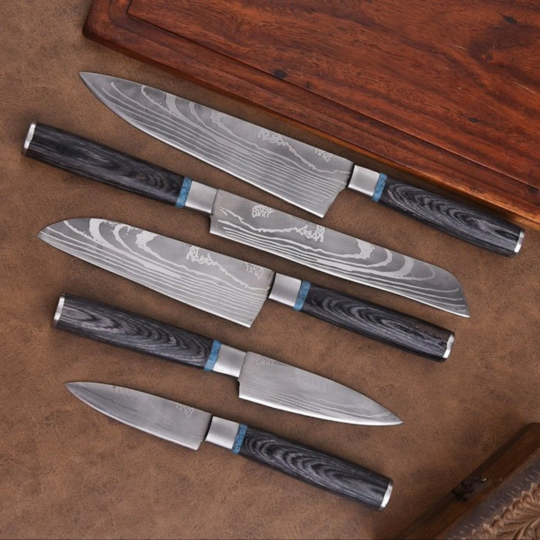 Hekito - Kitchen knife - Kitchen knife set - Exclusive...