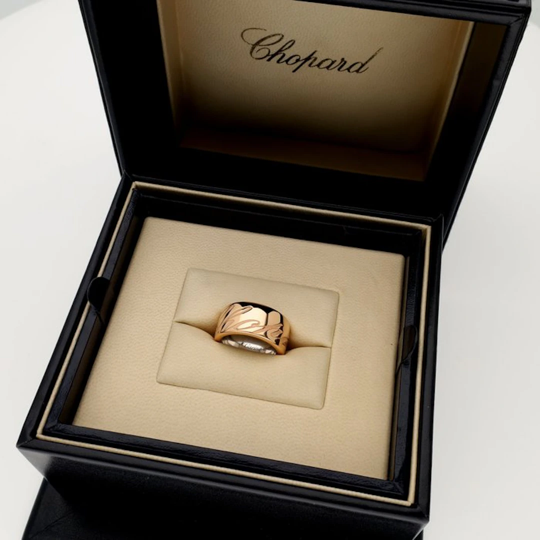 Chopard - Ring - Chopardissimo - 18 kt. Rose gold, White gold