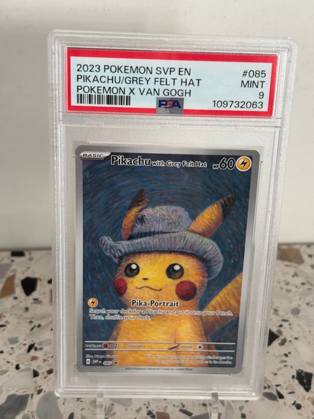 Pokémon - 1 Graded card - Pikachu 085 Promo card - PSA 9...