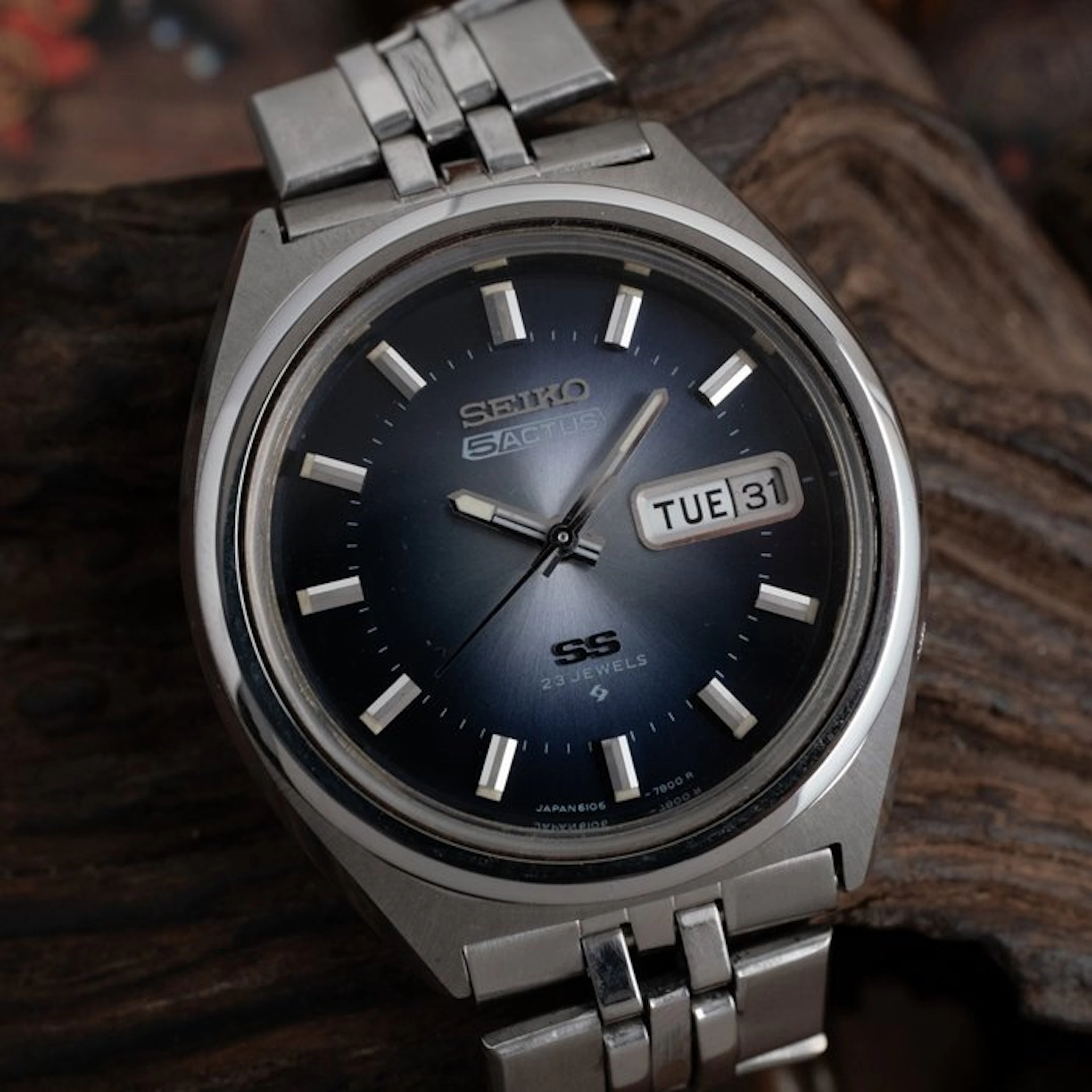 Seiko - Actus SS 'Serviced' - No reserve price - 6106-7520 - Men - 1974