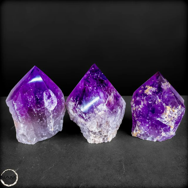Amethyst Phantom Lot – Natural Amethyst Crystals with...