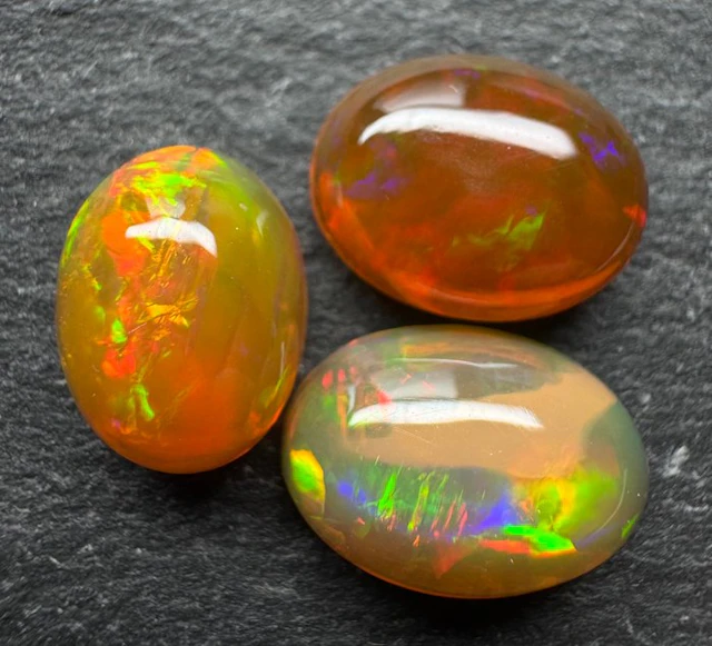 Opal Cabochons- 1.21 g - (3)
