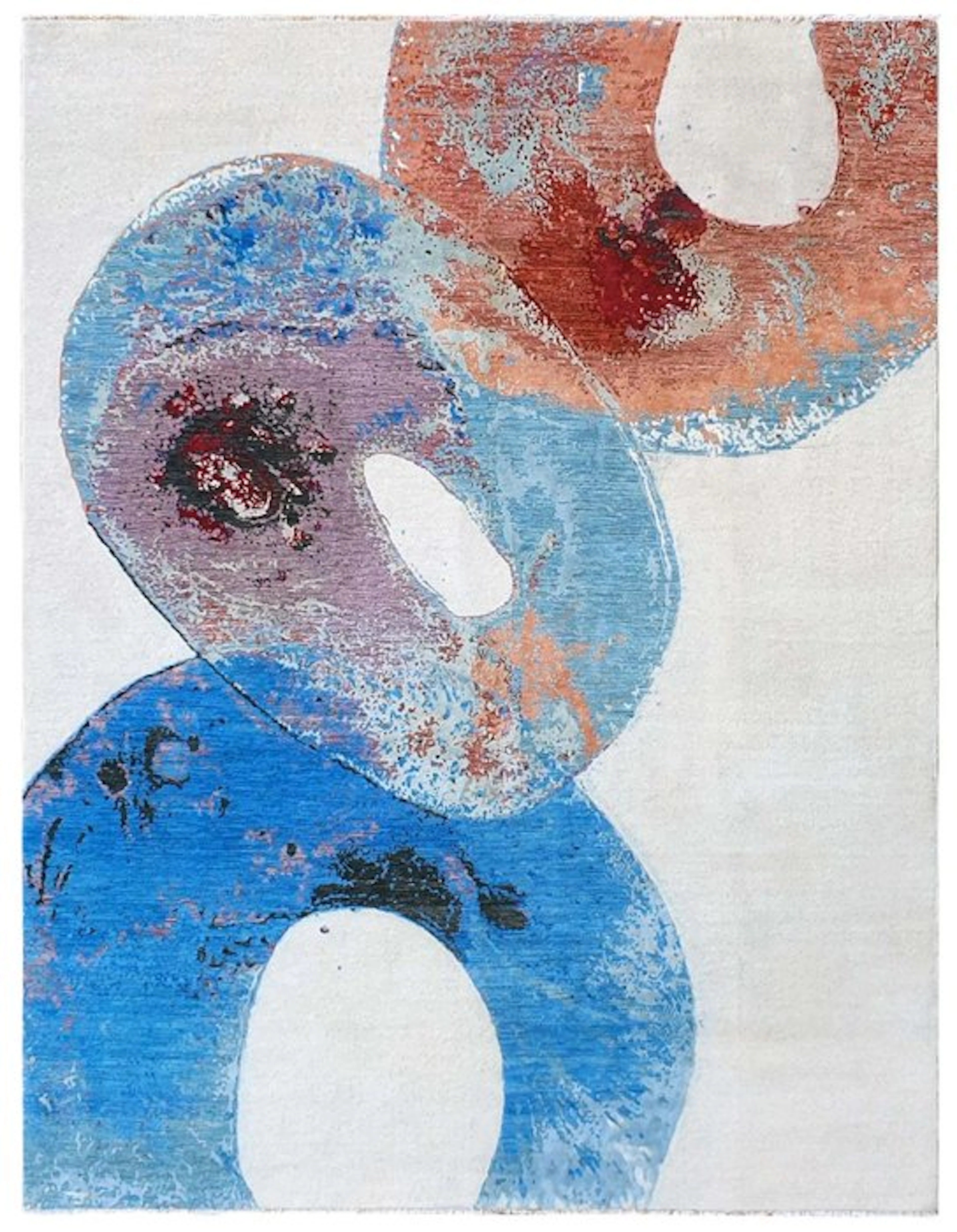 Designer Carpet with Silk - New - Rug - 315 cm - 248 cm