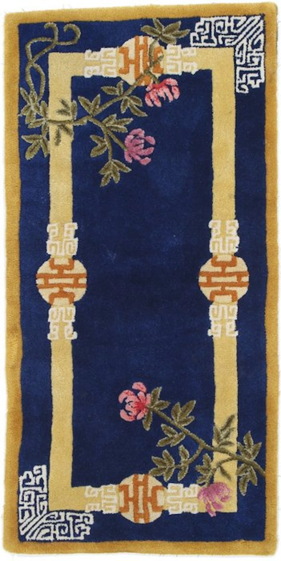 Chinese Peking Carpet - Genuine Asian Tufted Rug - Carpet - 140 cm - 70 cm
