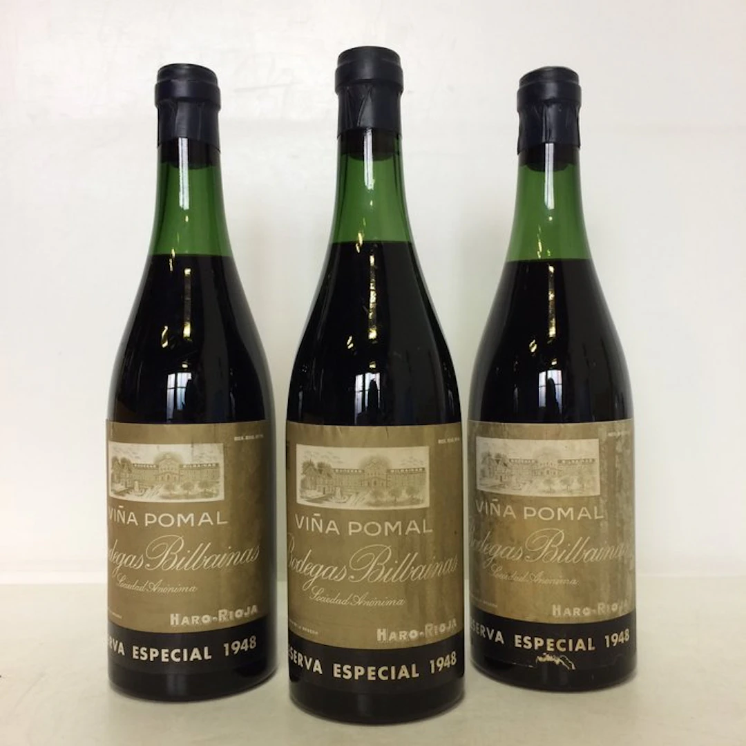 1948 Bodegas Bilbainas, Viña Pomal - Rioja Reserva Especial - 3 Bottles (0.75L)