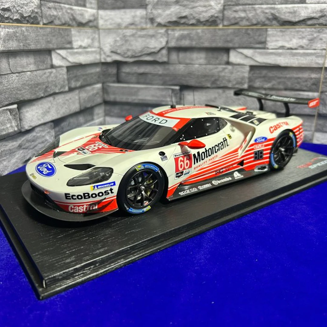 Top Speed 1:18 - Model race car - Ford GT GTLM #66 Daytona 24 Hr (2019)