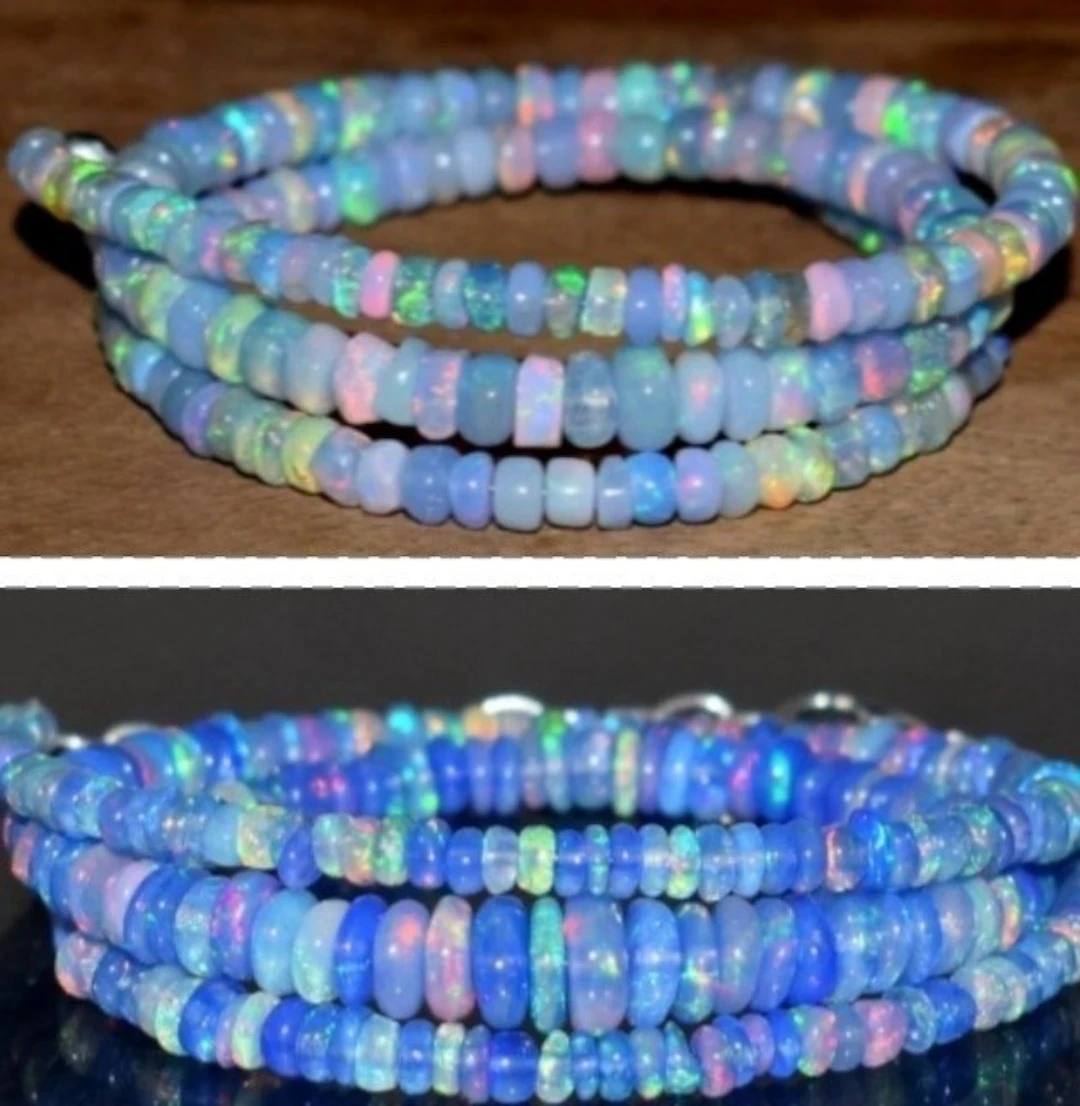 Opal Natural Mineral Necklaces AA++- 20 g - (2)