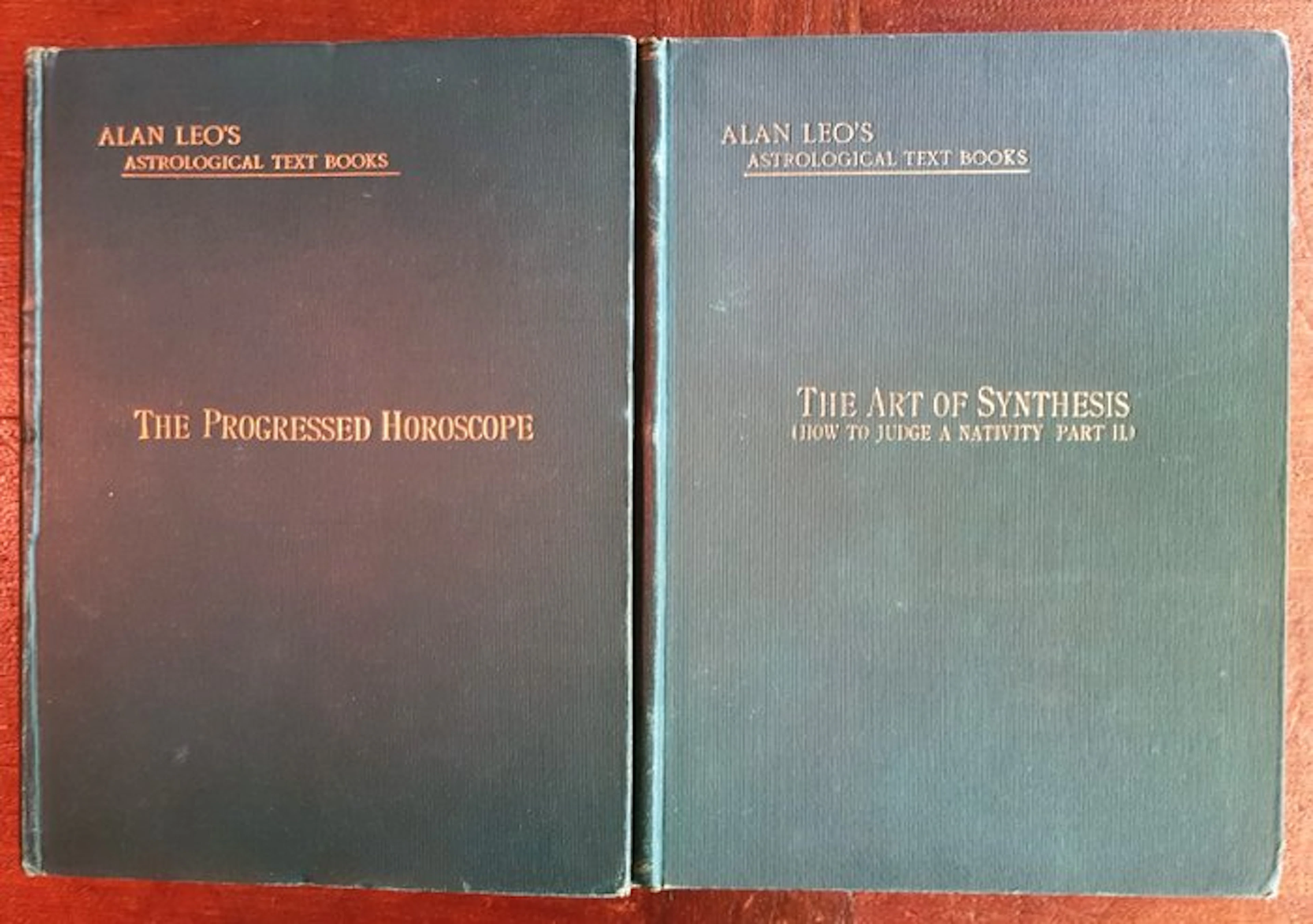 Alan Leo - The Progressed Horoscope; The Art of Synthesis - 1912-1923