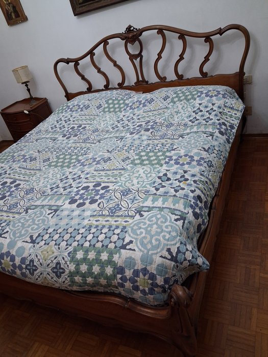La Permanente Mobili Cantù - Bed - Walnut - Baroque-style