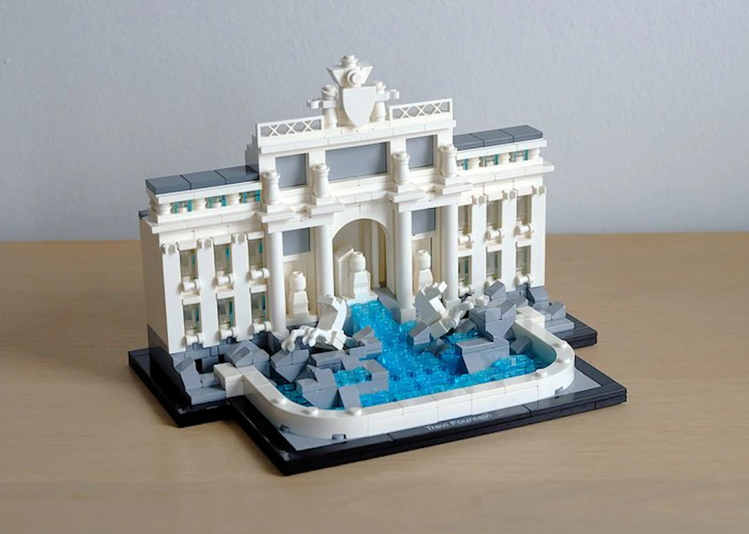 LEGO Set - 21020 - Architecture - Trevi Fountain
