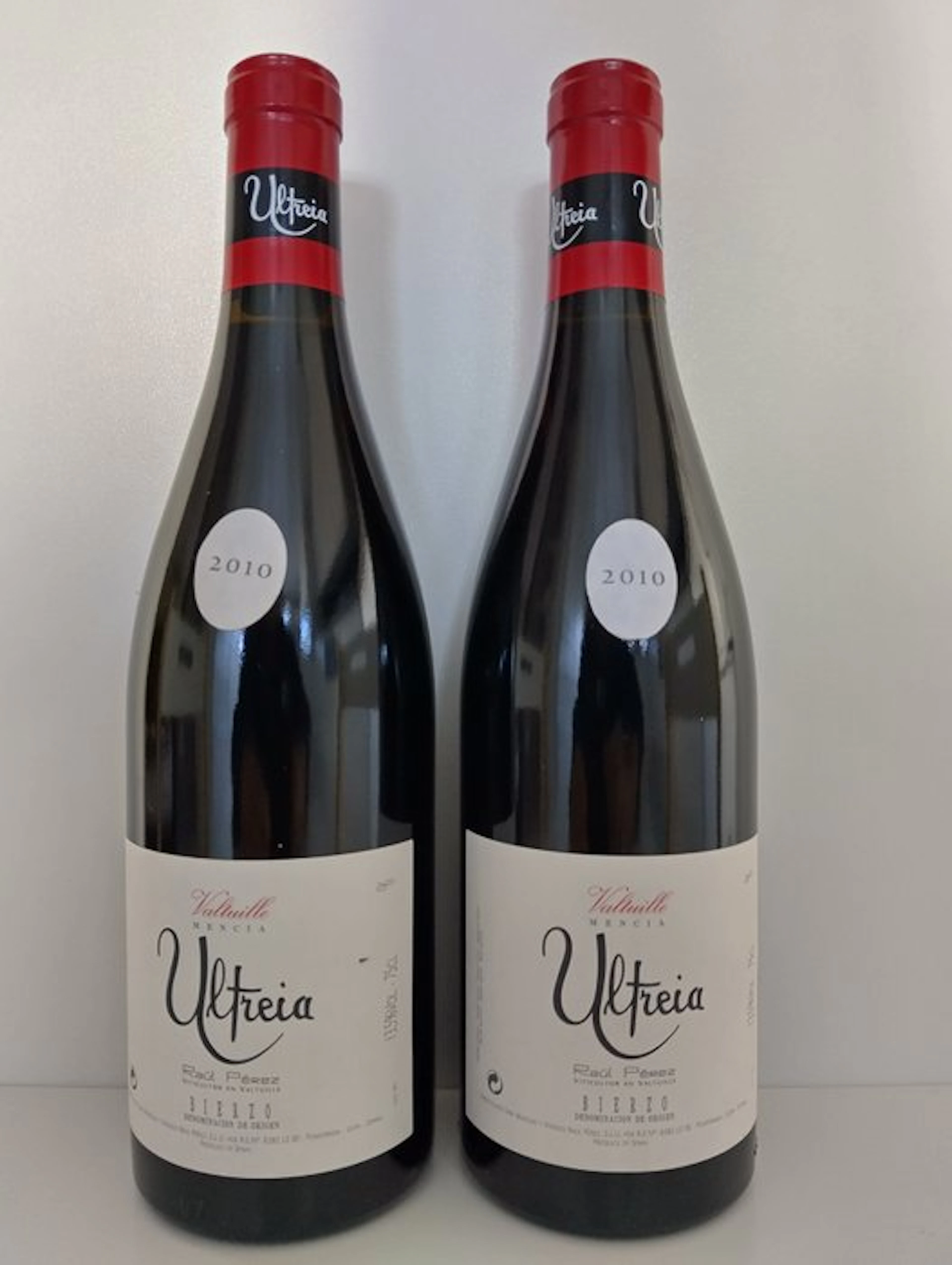 2010 Raúl Perez, Ultreia de Valtuille Mencía - Bierzo - 2 Bottles (0.75L)