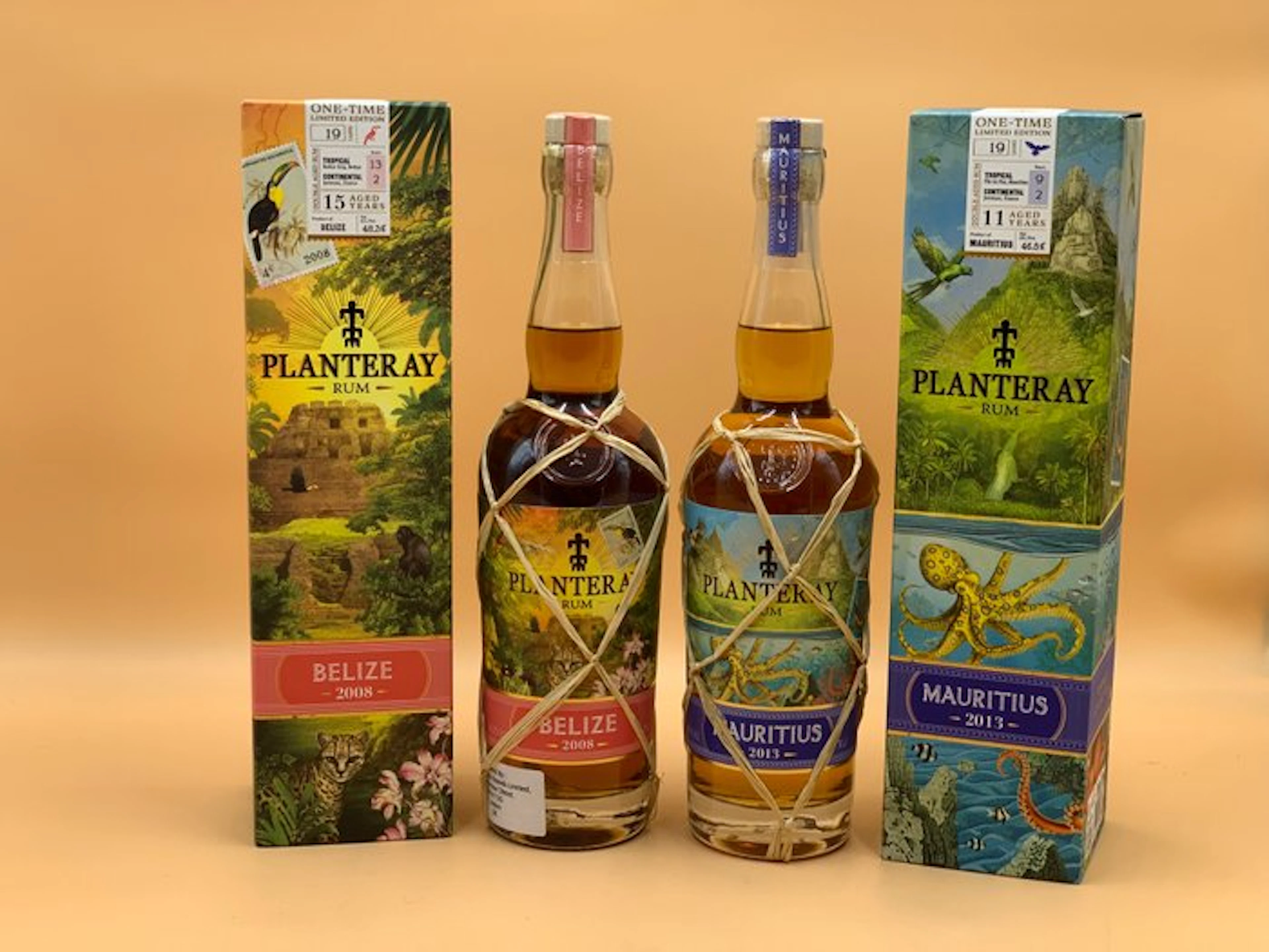 Planteray - Belize 2008 15yo + Mauritius 2013 11yo...